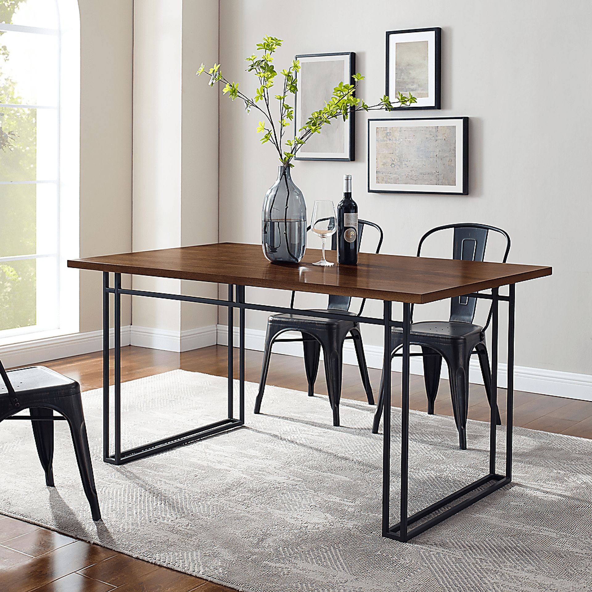 Drinnen Walnut Dining Table - Image 4