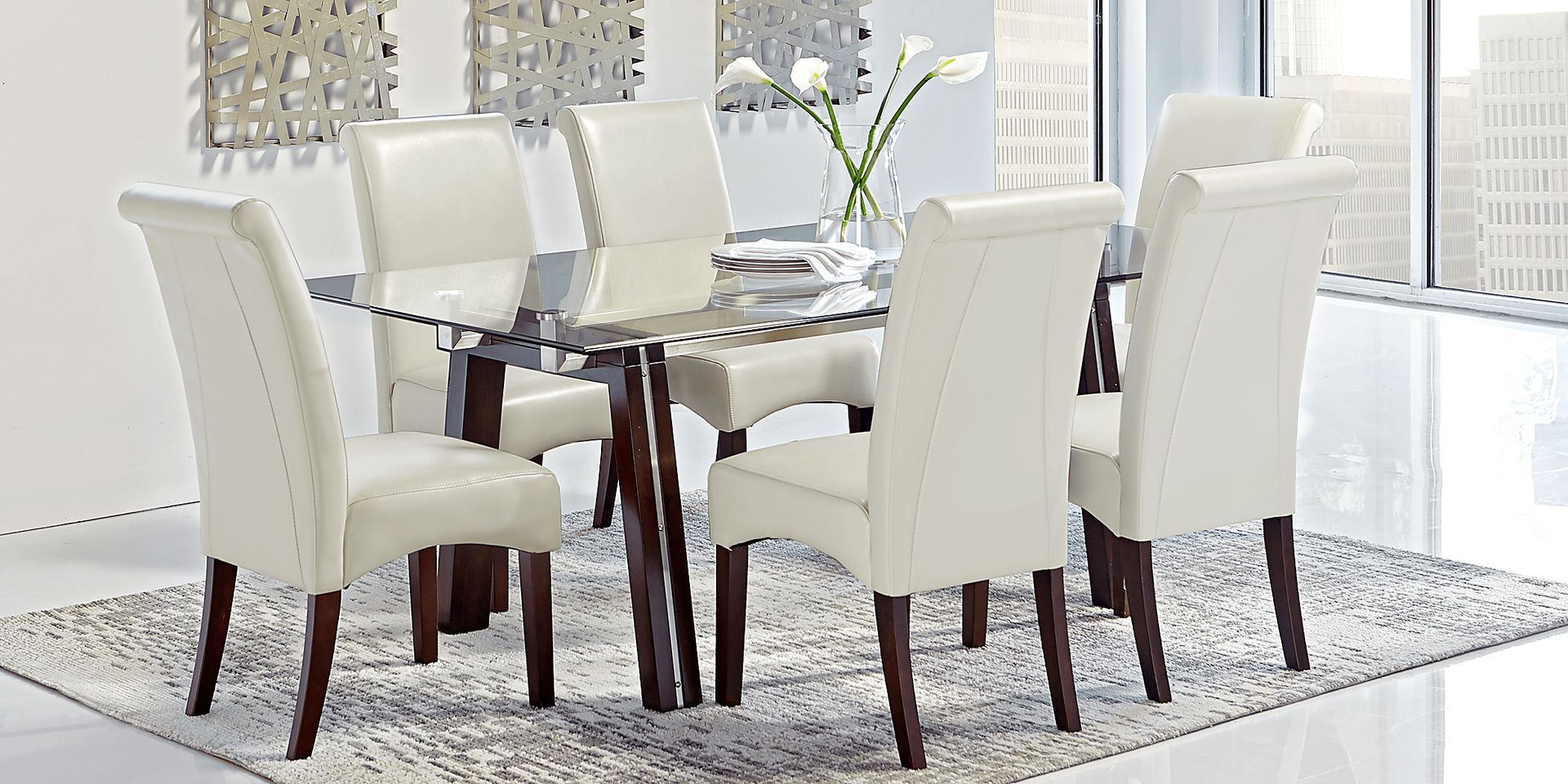 Driscoll Espresso 5 Pc Dining Room - Image 1