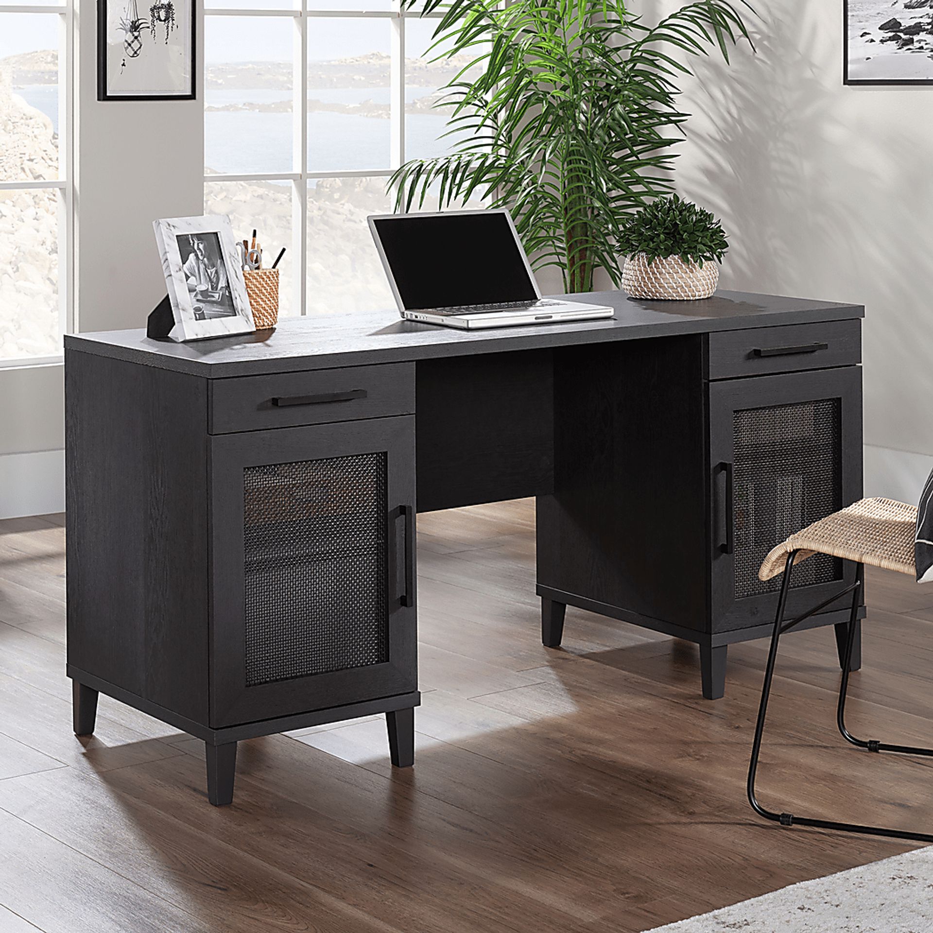 Drogheda Black Desk - Image 2