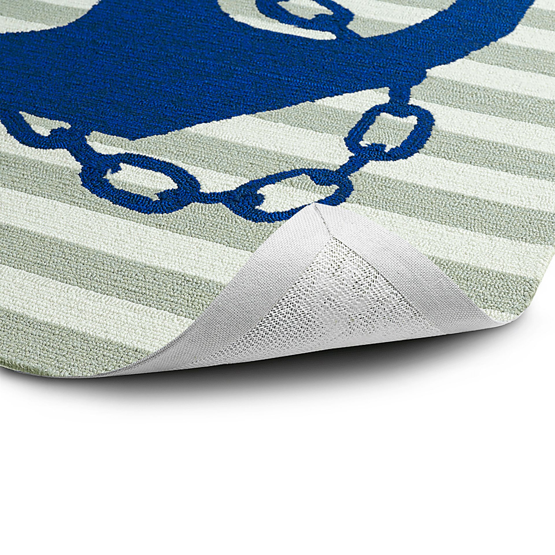 Drop Anchor Green 2' x 6' Indoor/Outdoor Rug - Image 2