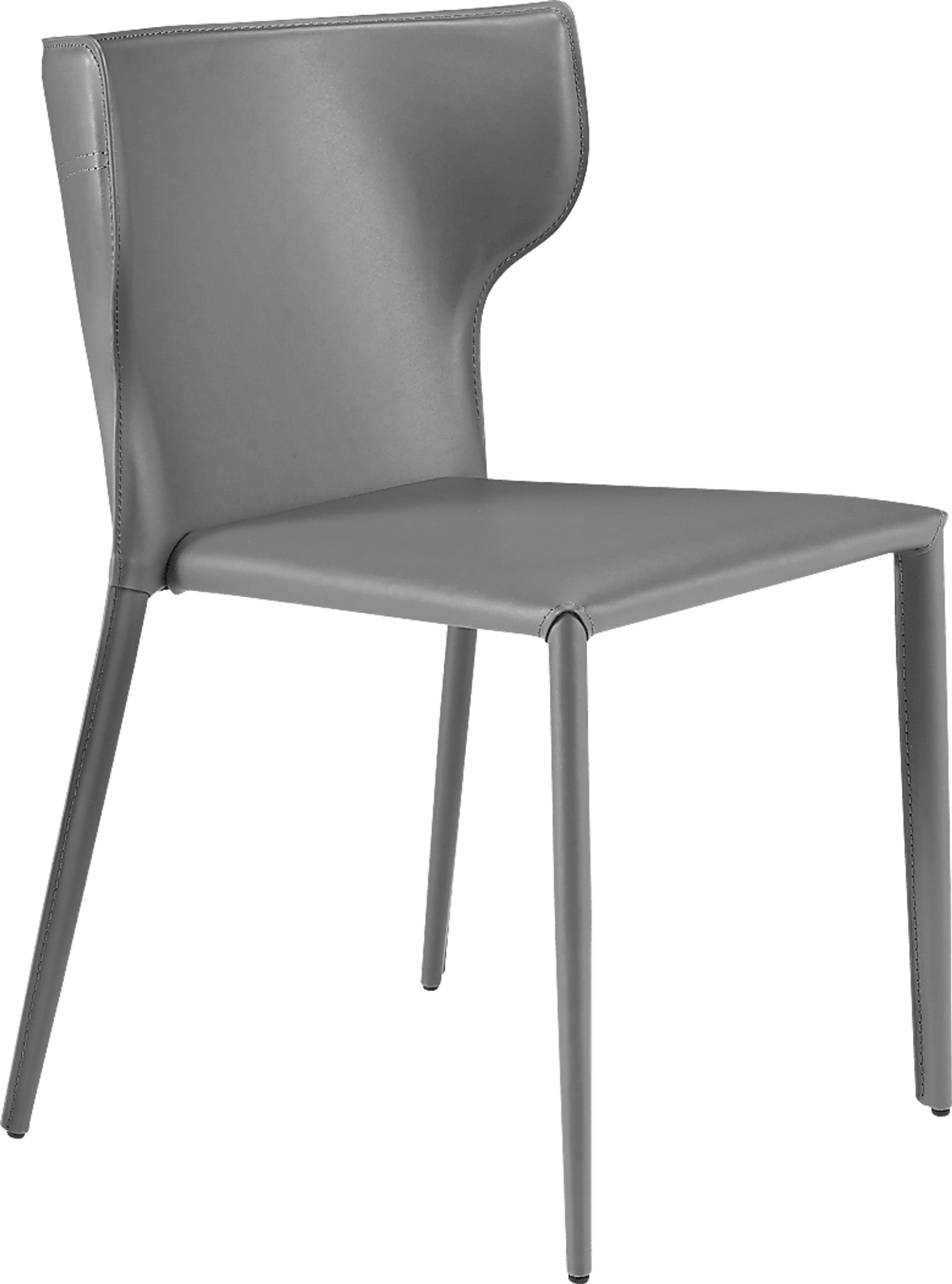 Drost Gray Dining Chair, Set of 2 - Image 2