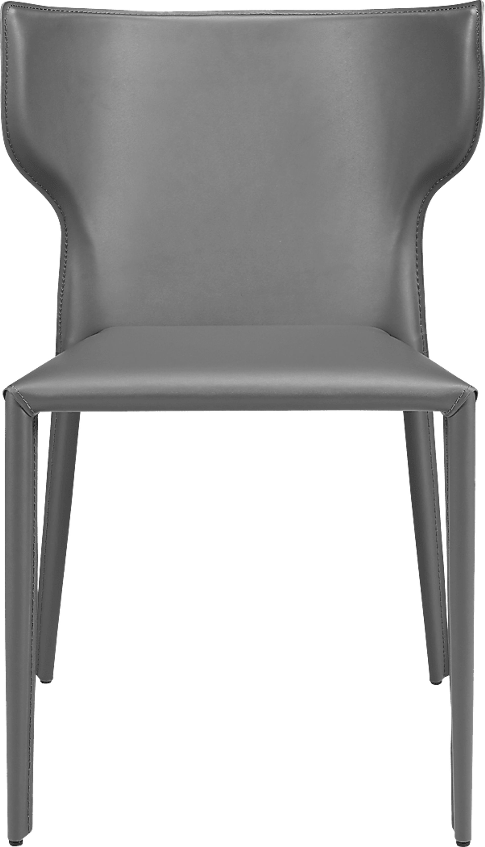 Drost Gray Dining Chair, Set of 2 - Image 3
