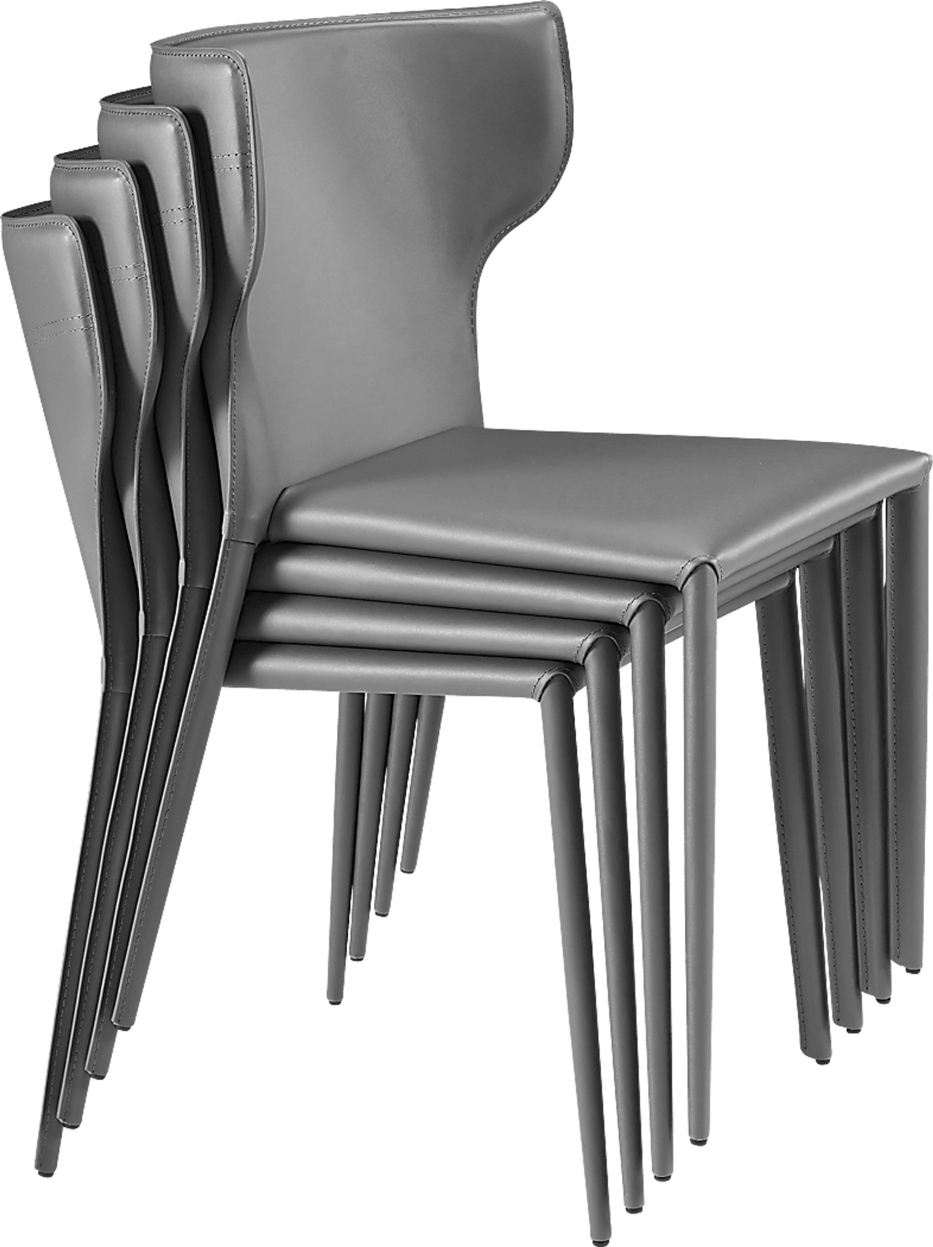 Drost Gray Dining Chair, Set of 2 - Image 7