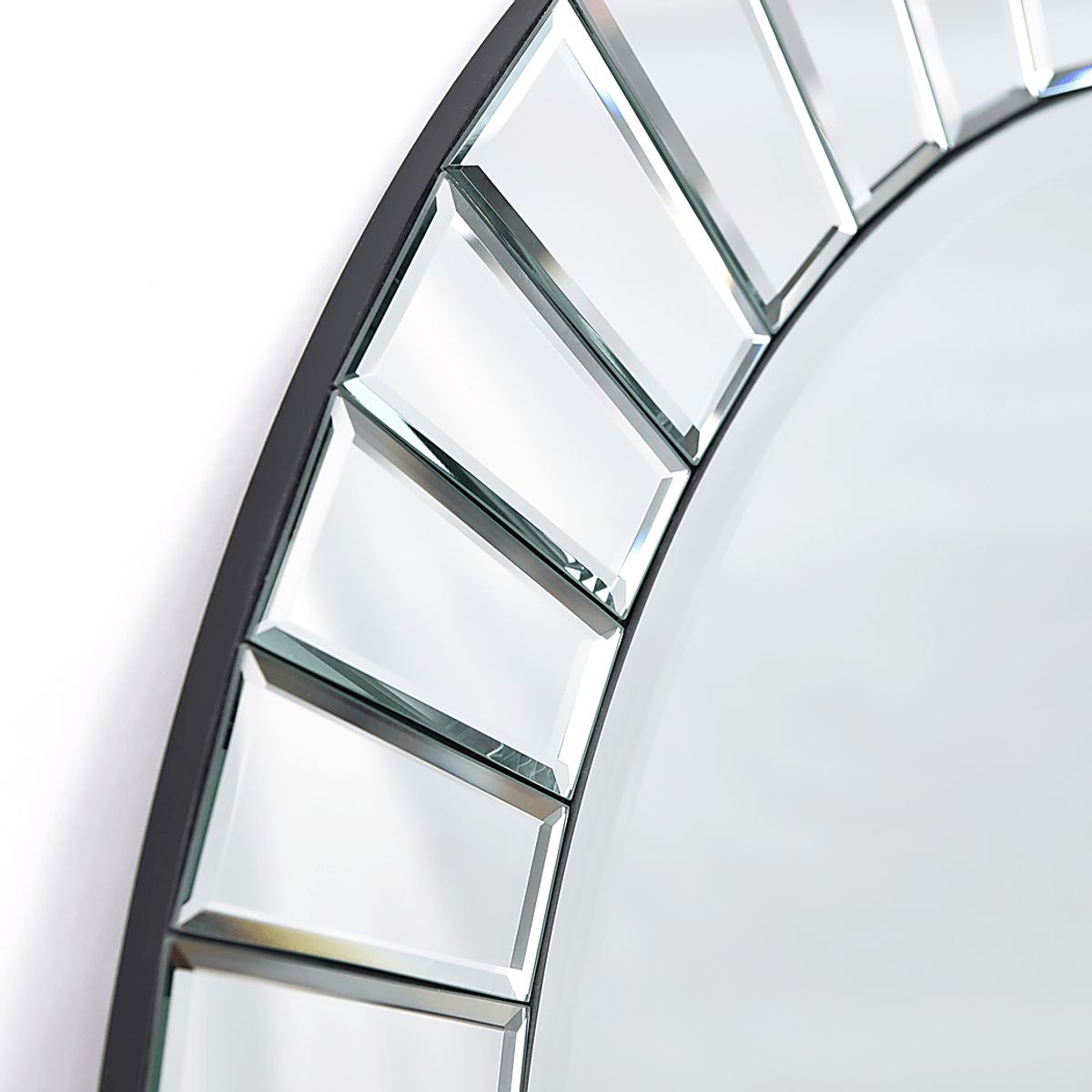 Droukas Translucent White Mirror | Rooms to Go