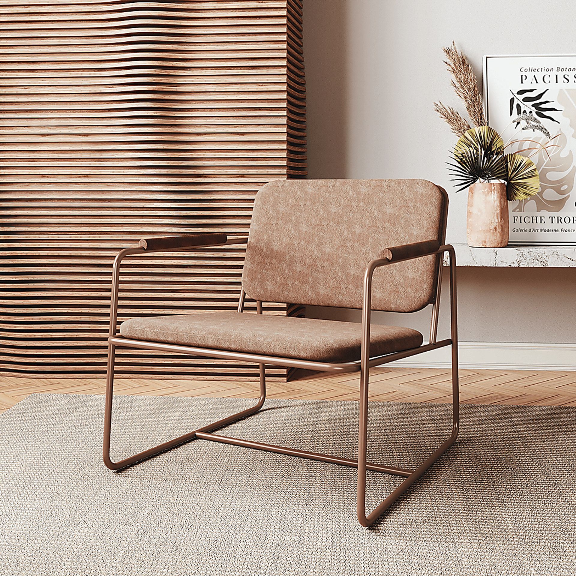 Drozan Brown Accent Chair - Image 2