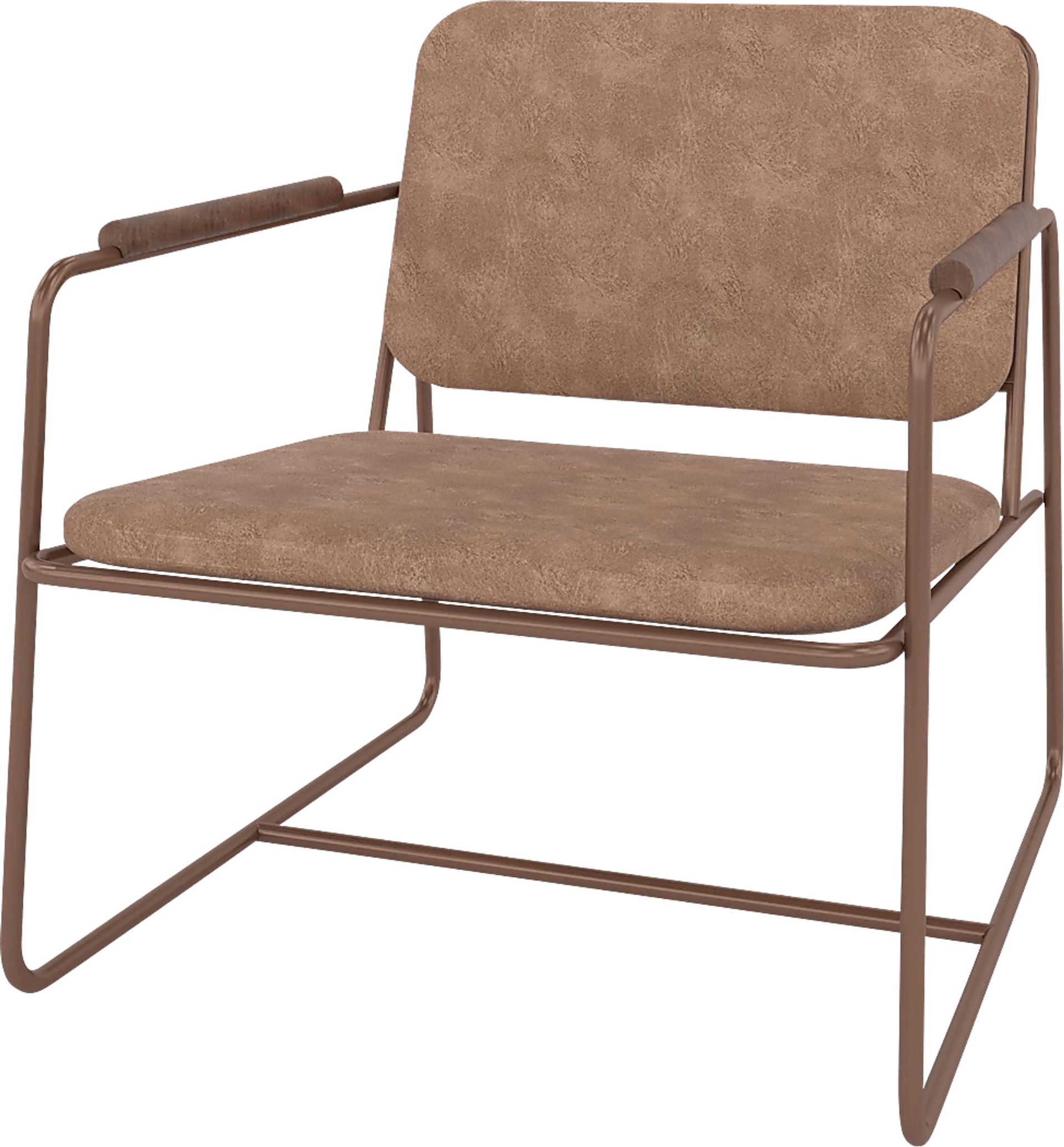 Drozan Brown Accent Chair - Image 1
