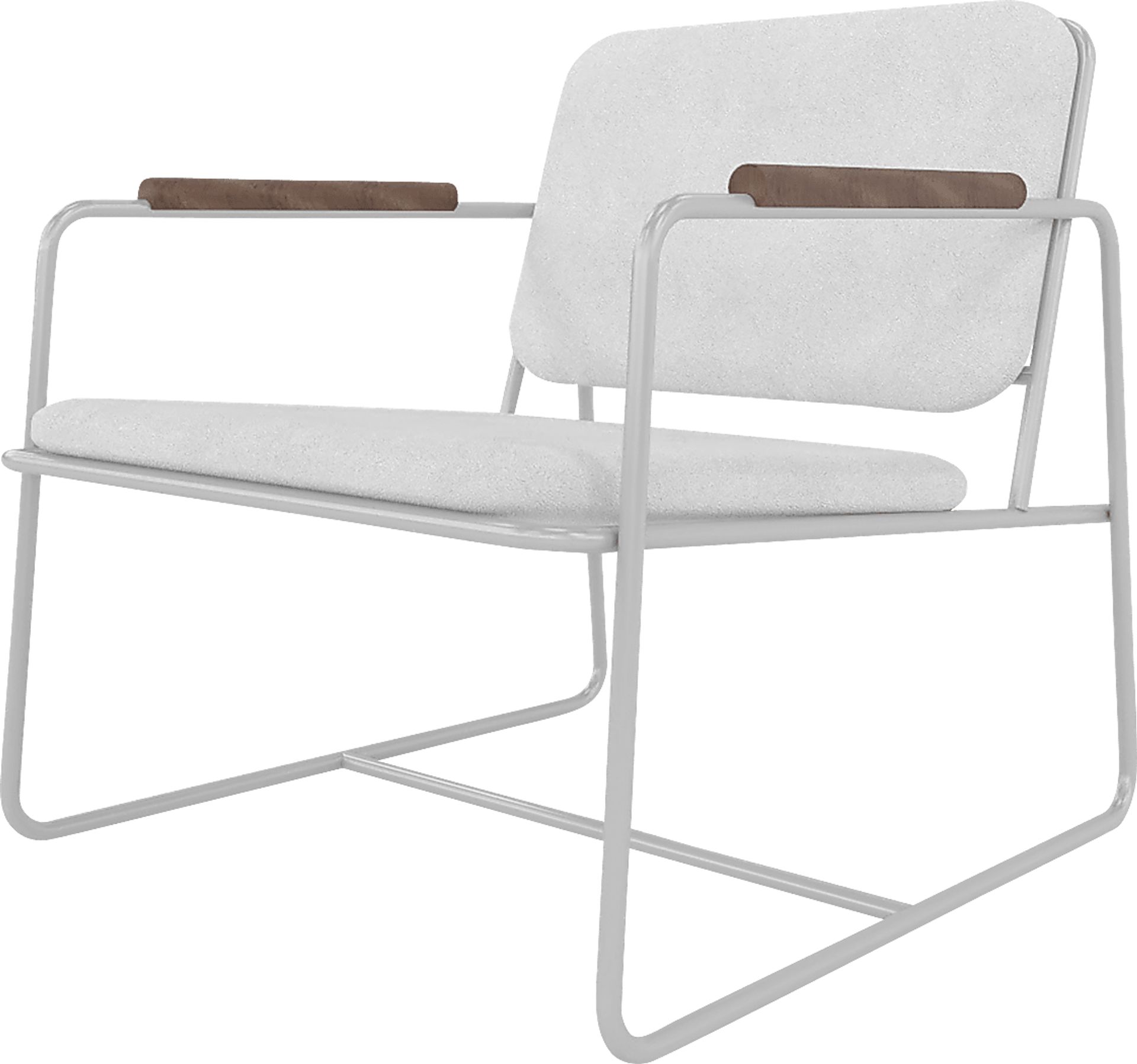 Drozan White Accent Chair - Image 3