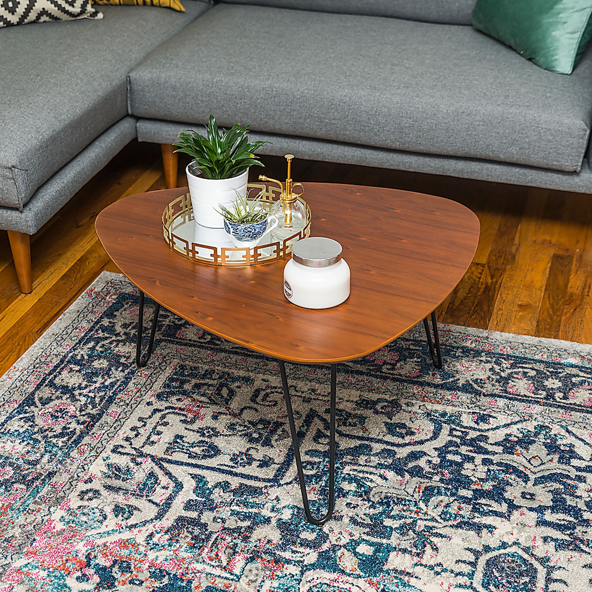 Druelle Walnut Cocktail Table - Image 3