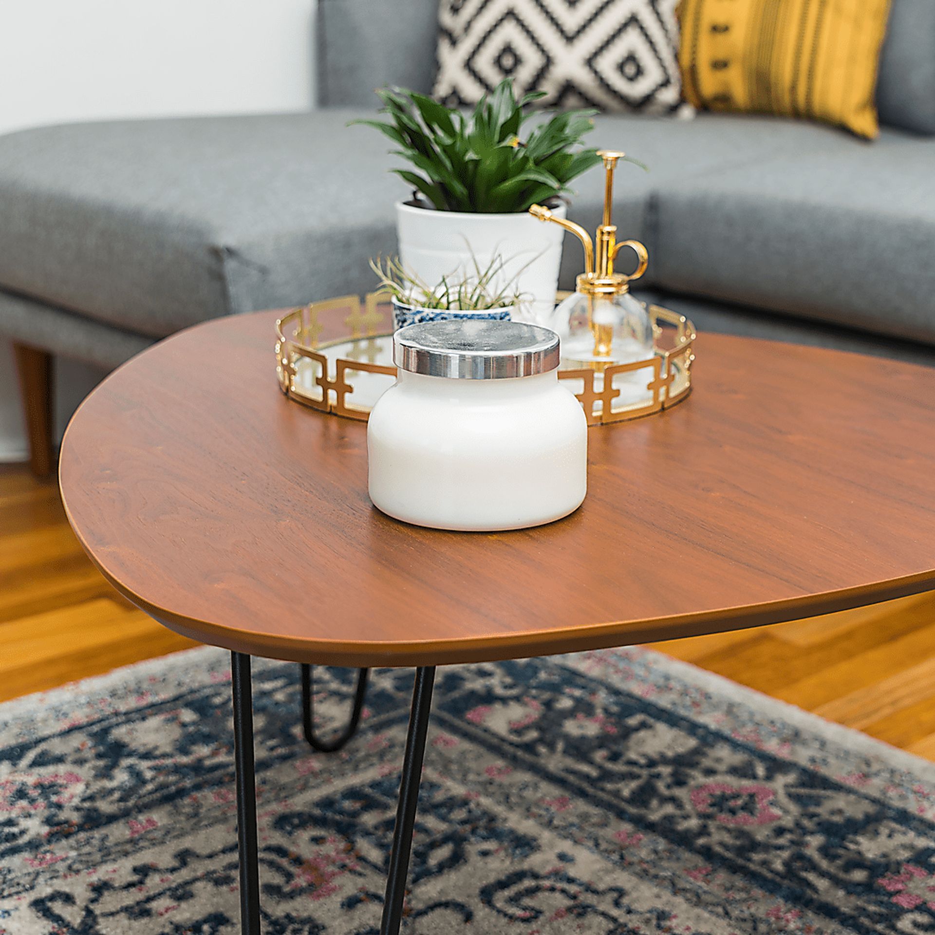 Druelle Walnut Cocktail Table - Image 6