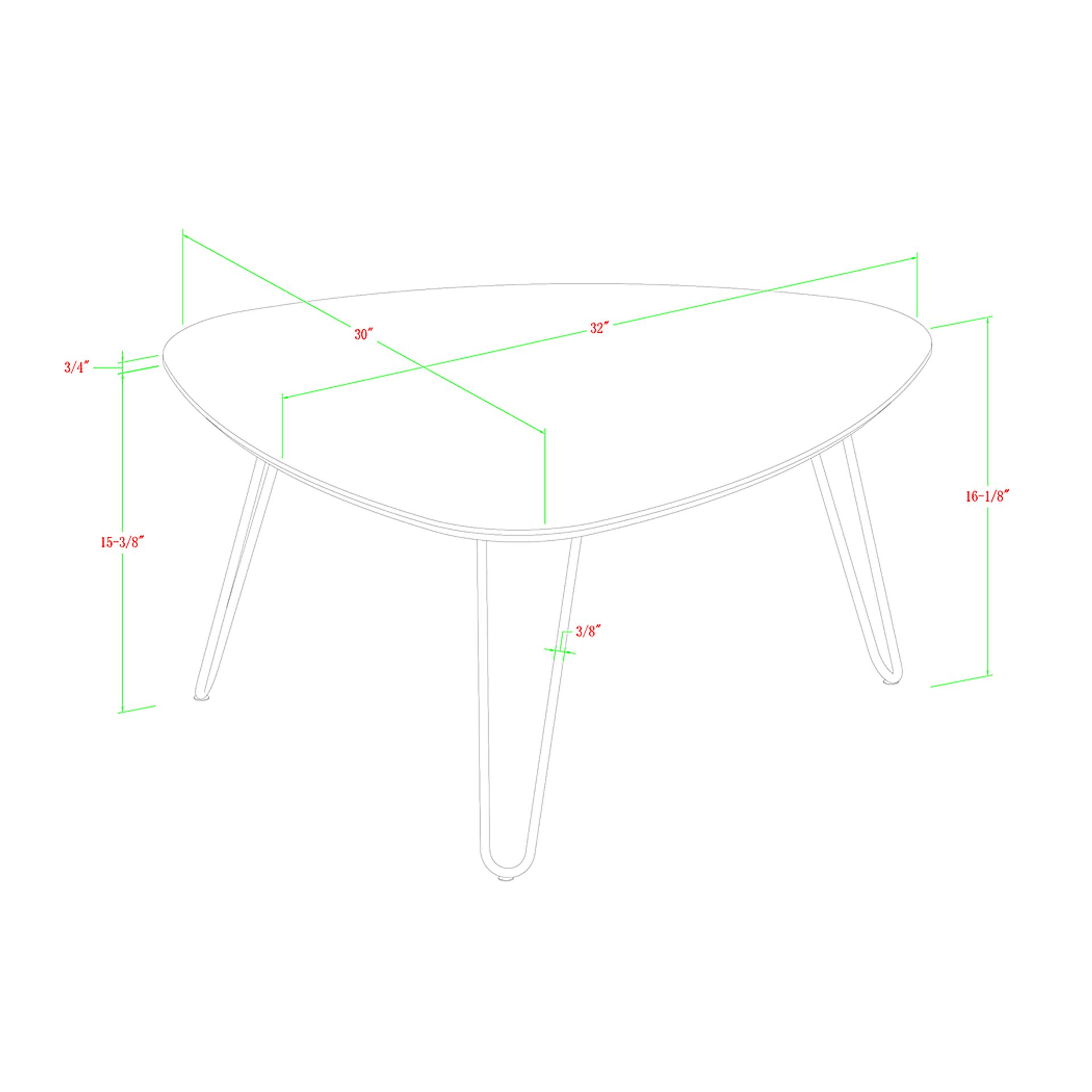 Druelle Walnut Cocktail Table - Image 7