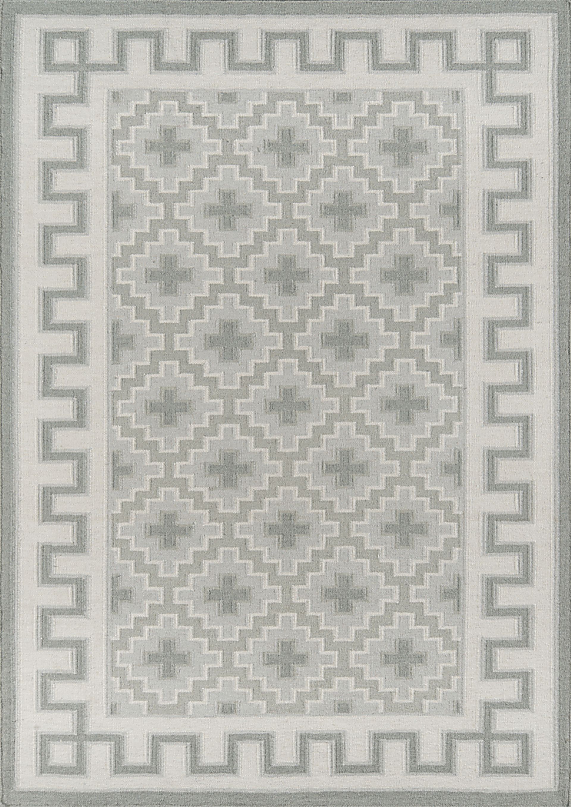 Druid Central Gray 2'3 x 8' Runner Rug - Image 1