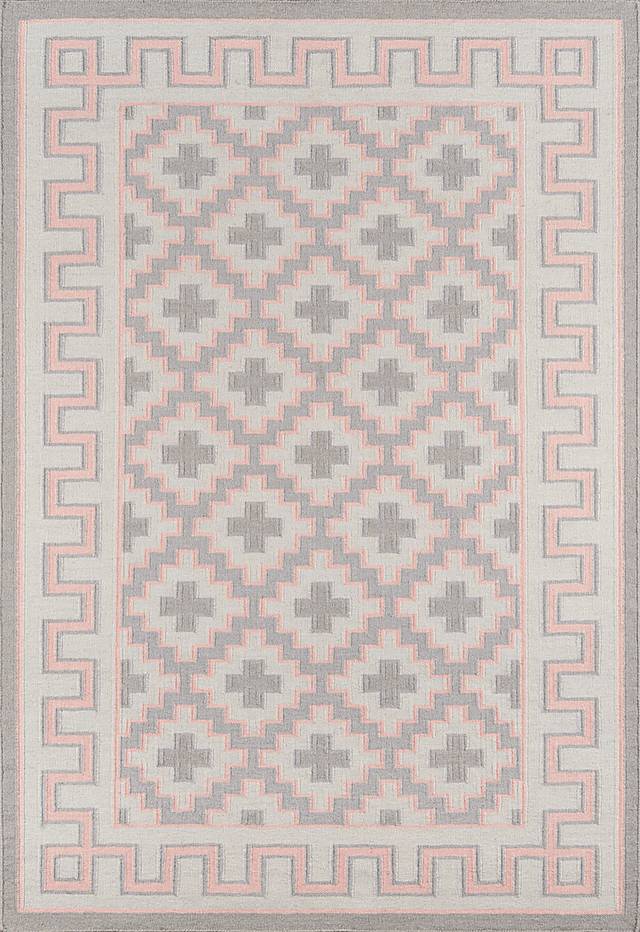 Druid Central Pink 5' x 7'6 Rug - Thumbnail - Image 1