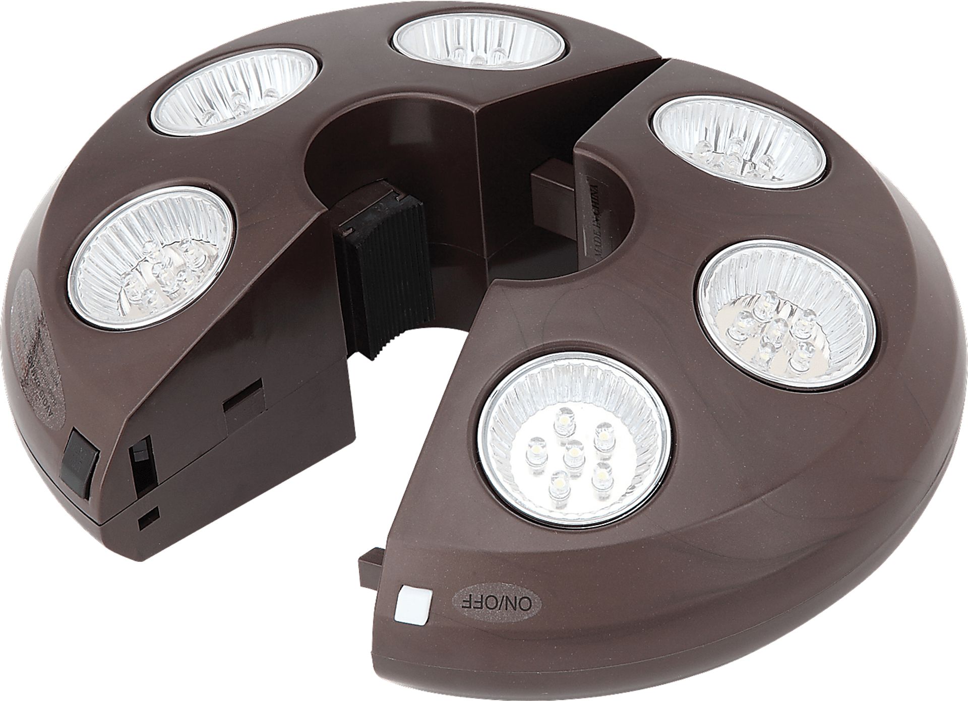 Drumlin Vega Bronze Outdoor Umbrella Light - Image 3