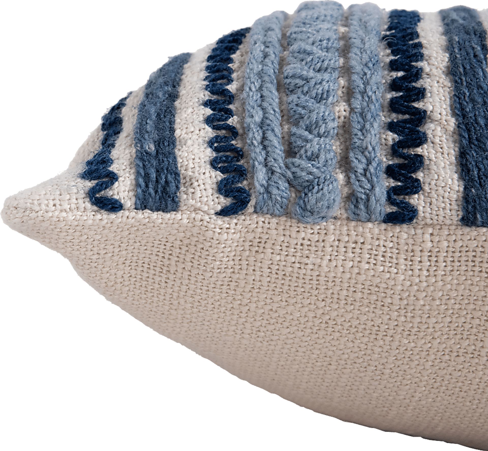 Drumm Blue Indoor/Outdoor Accent Pillow - Image 4
