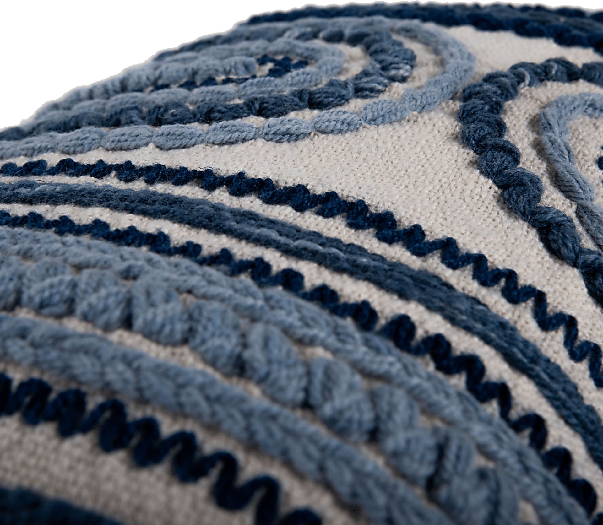 Drumm Blue Indoor/Outdoor Accent Pillow - Image 6