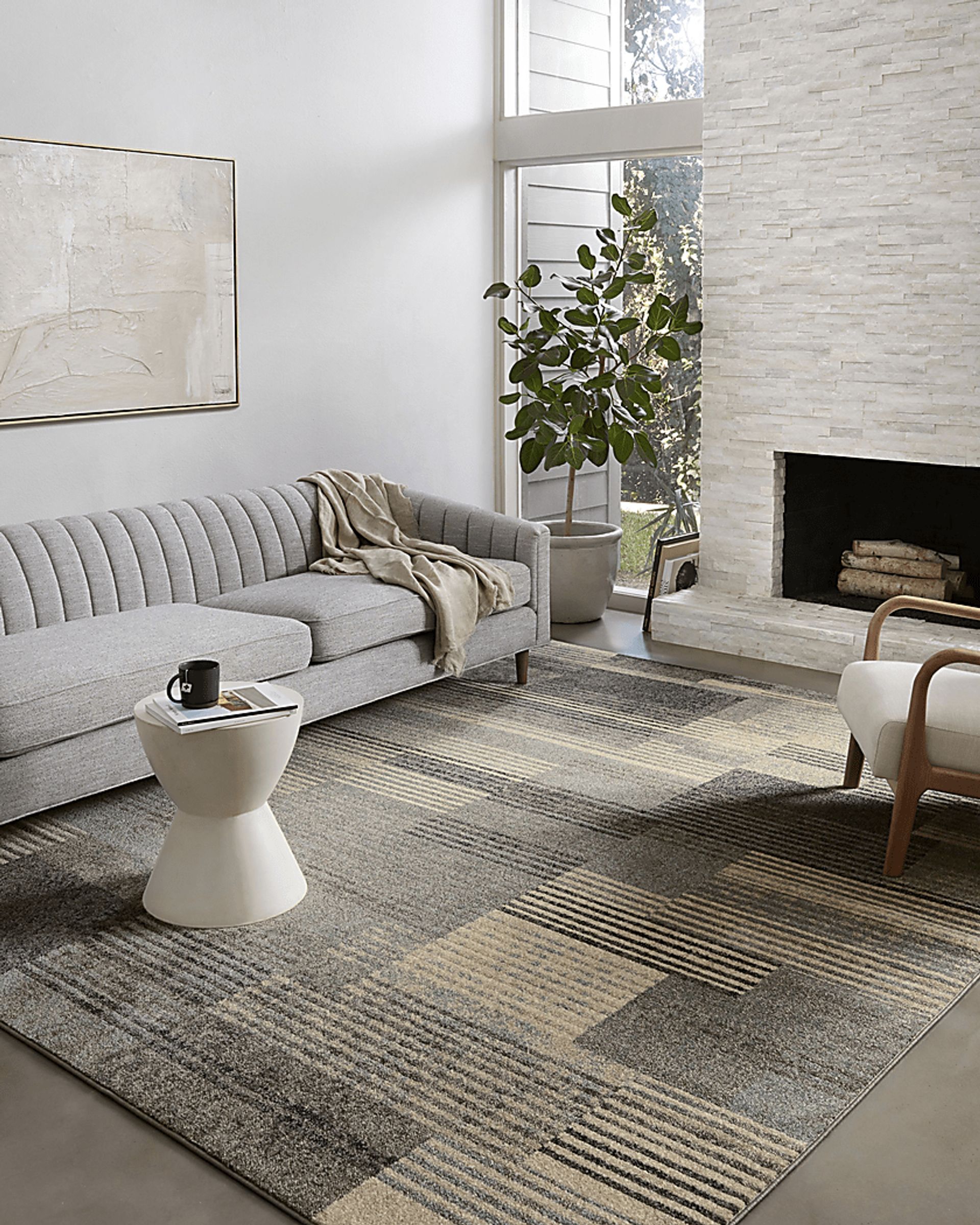 Drumna Gray 5'5 x 7'6 Rug - Image 3