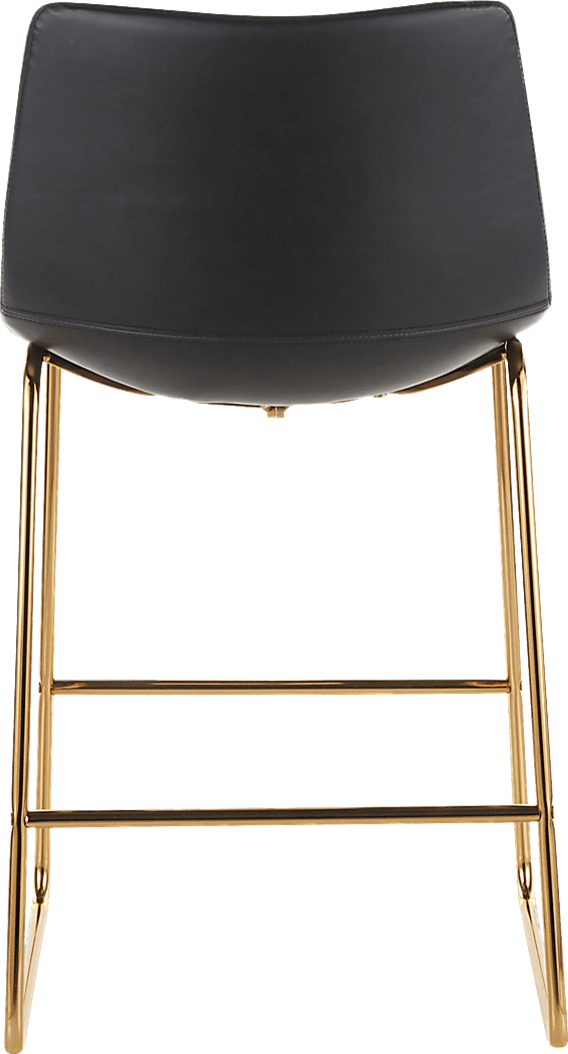 Dryades Black Counter Height Stool, Set of 2 - Image 5