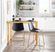 Dryades Black Counter Height Stool, Set of 2