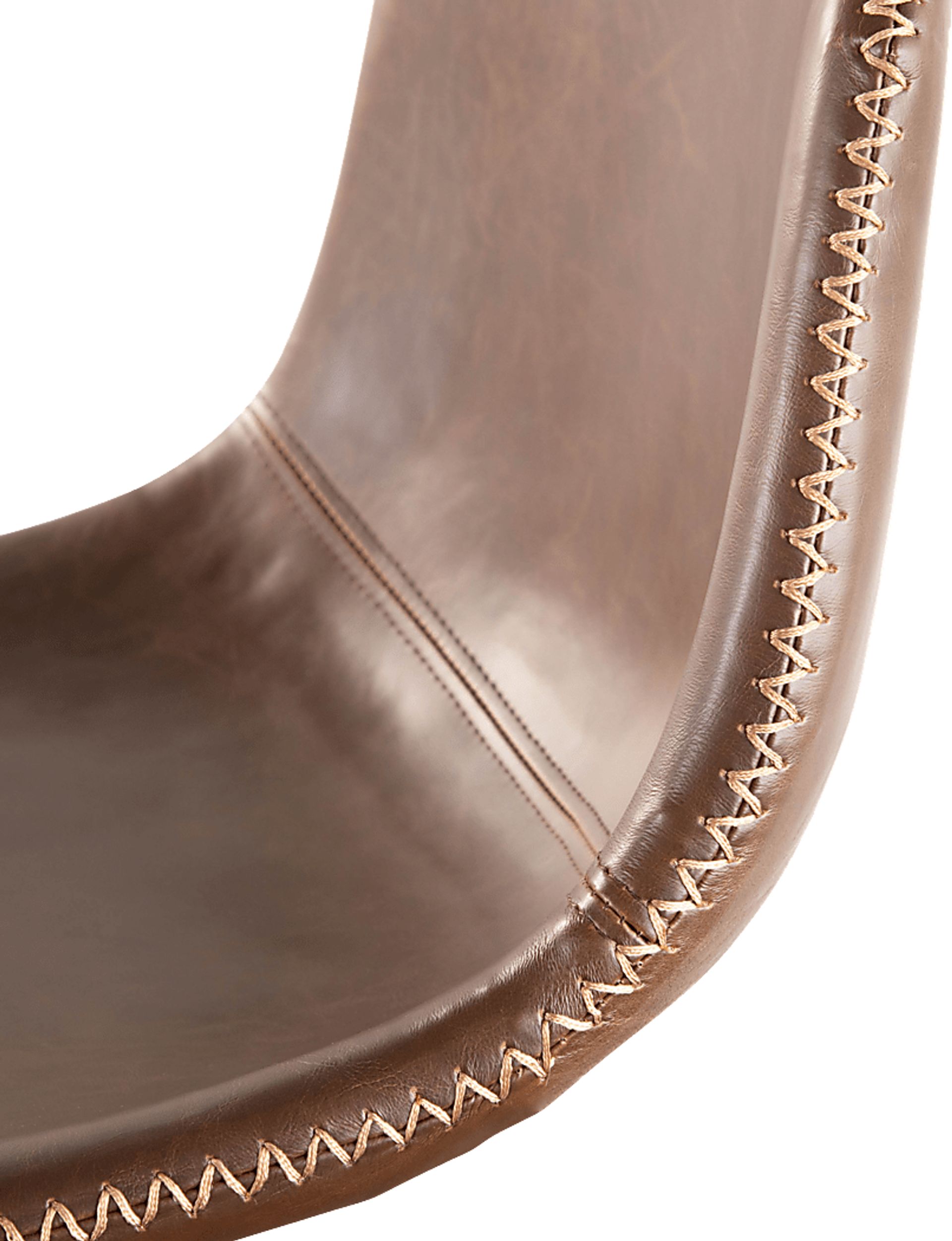 Dryades Brown Adjustable Barstool, Set of 2 - Image 8