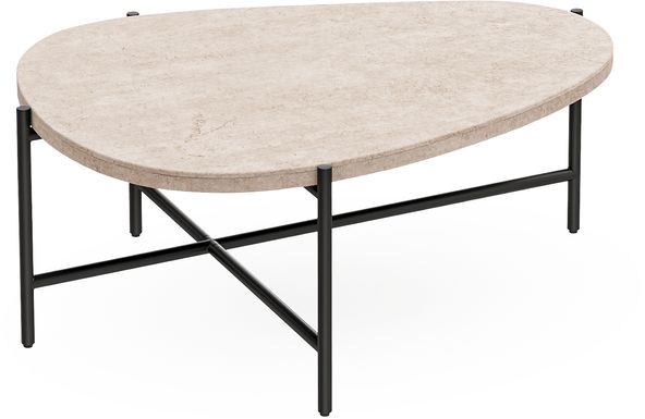 Duality Beige Cocktail Table