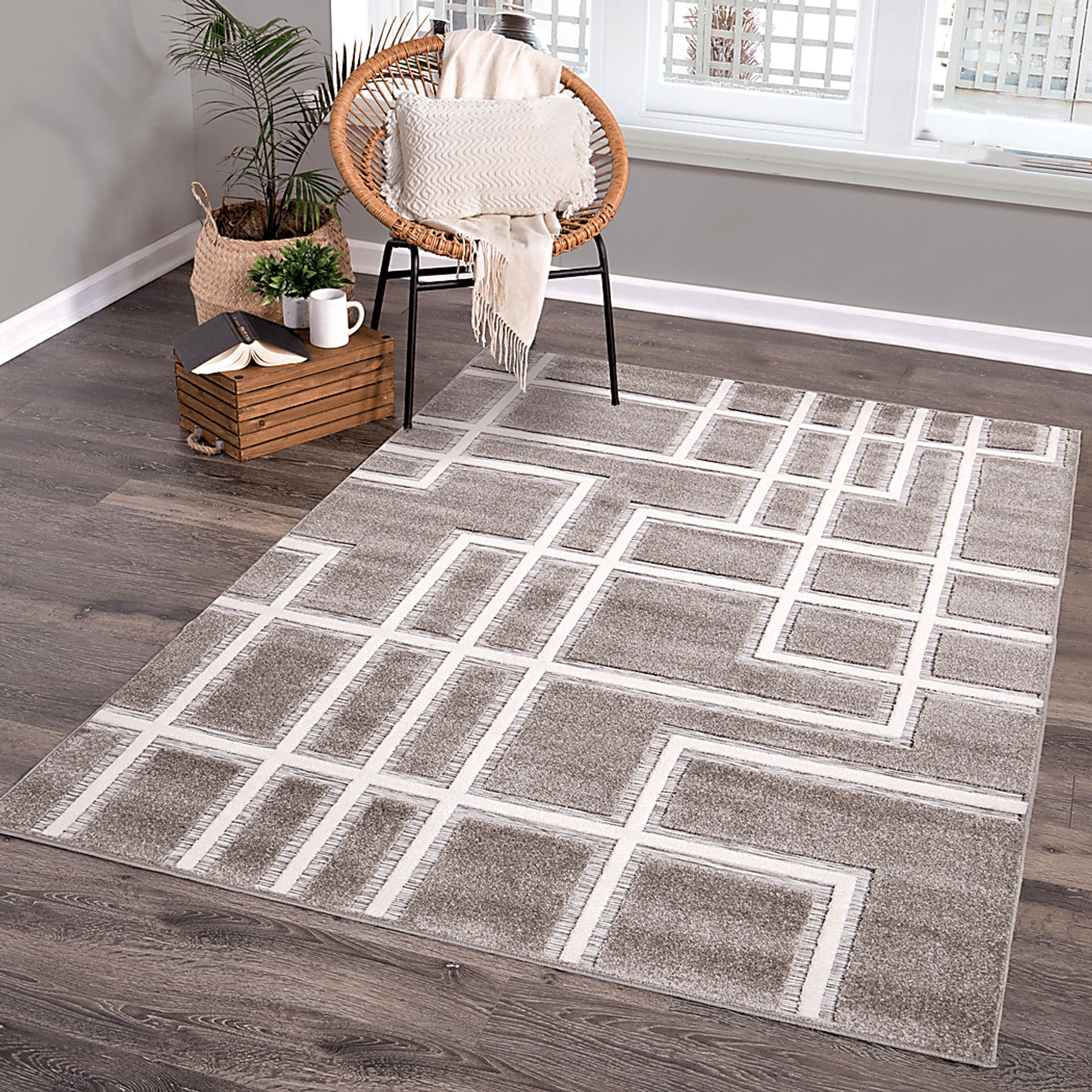 Dubuge Gray 7'9 x 10'10 Rug - Image 10