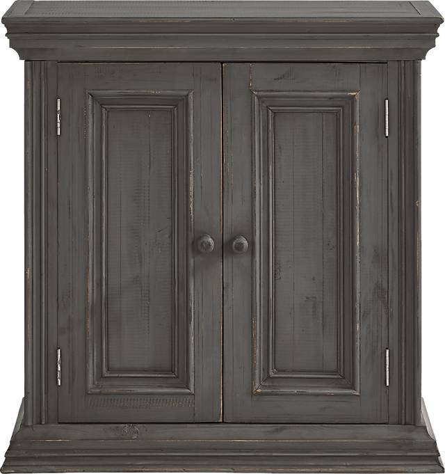 Ducard Charcoal Accent Console - Thumbnail - Image 1