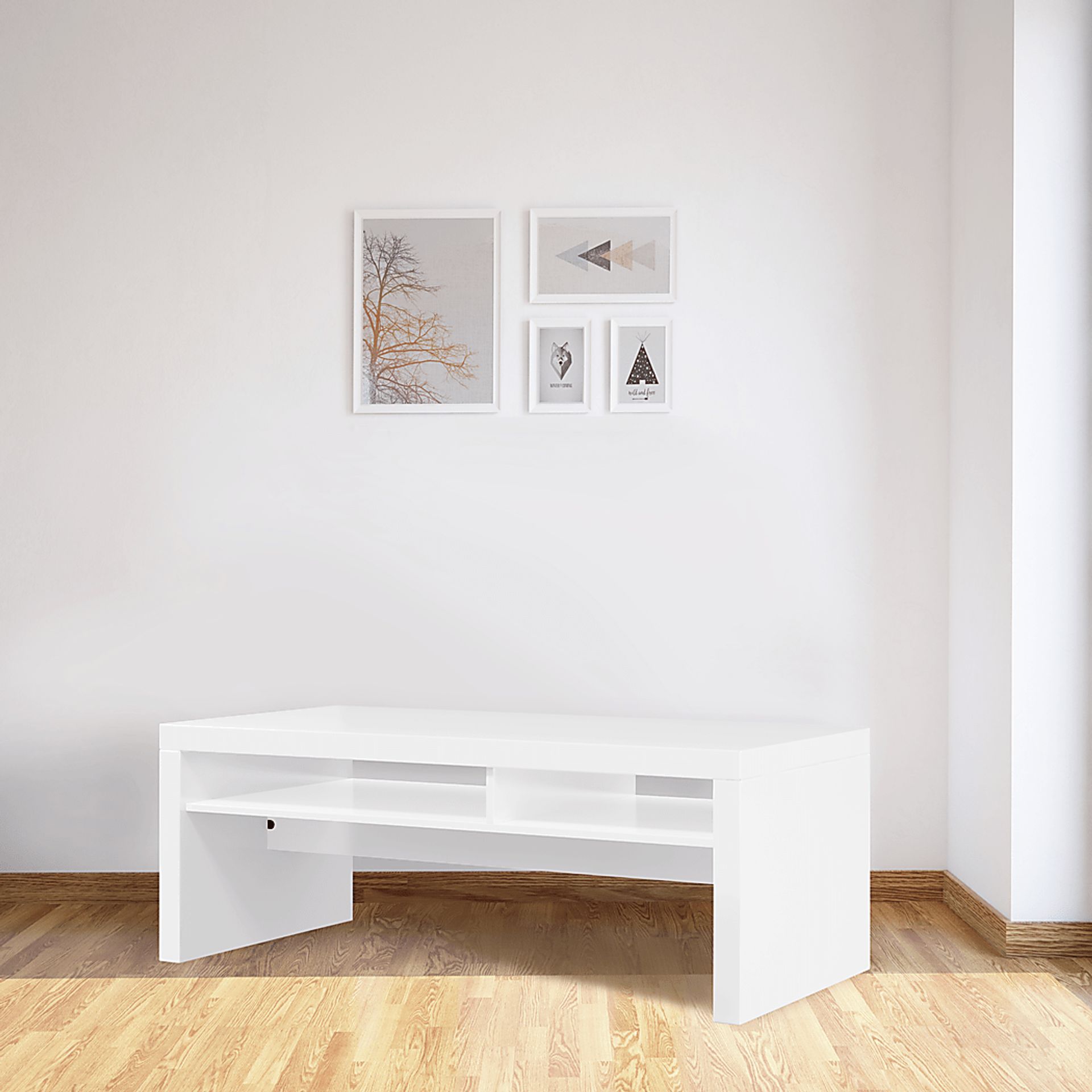 Ducatel White Cocktail Table - Image 4