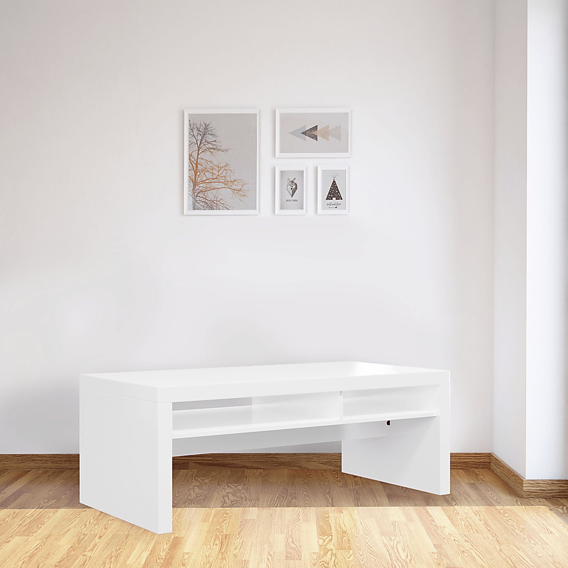 Ducatel White Cocktail Table - Image 6