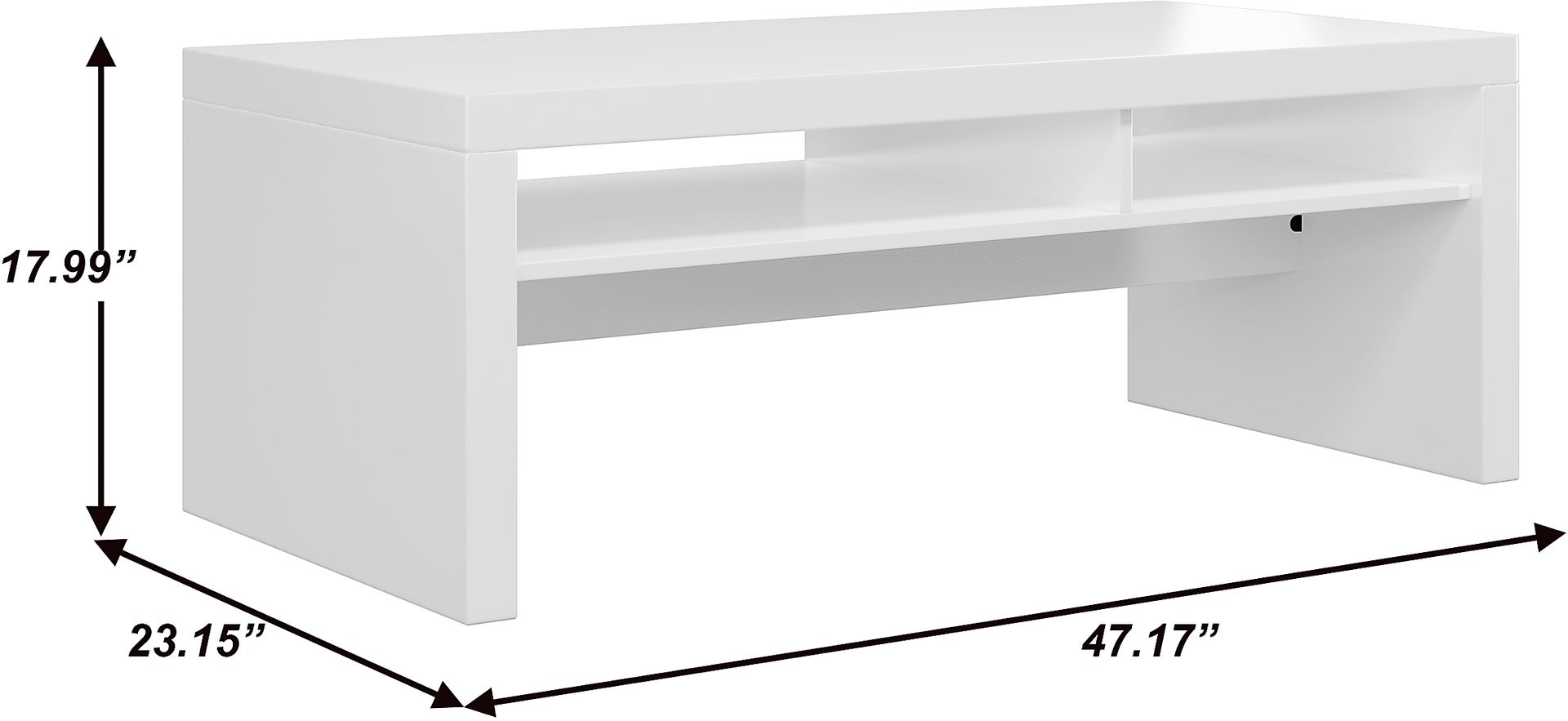 Ducatel White Cocktail Table - Image 9