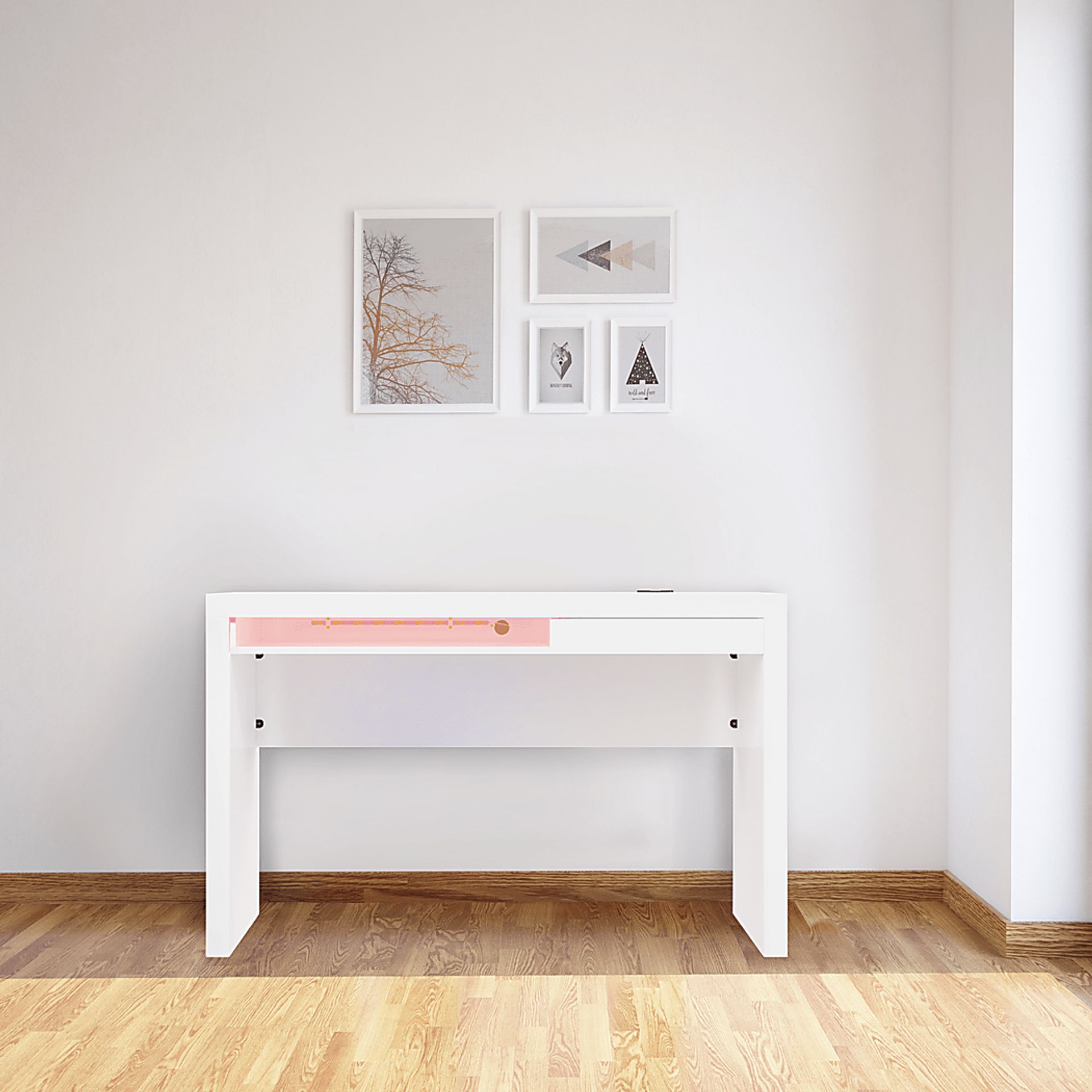 Ducatel White Desk - Image 6