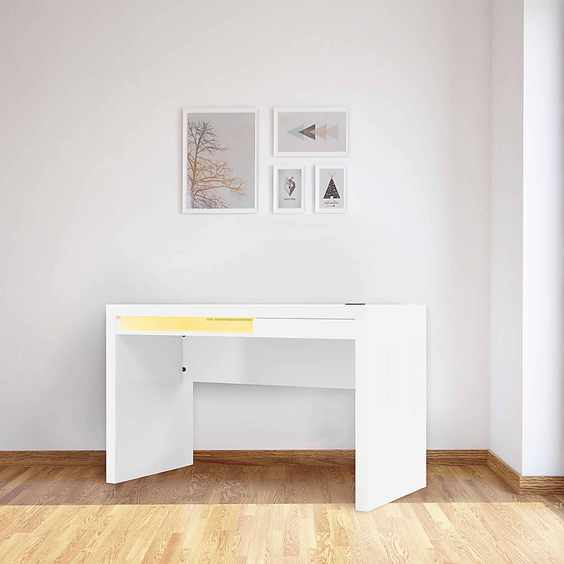 Ducatel White Desk - Image 8