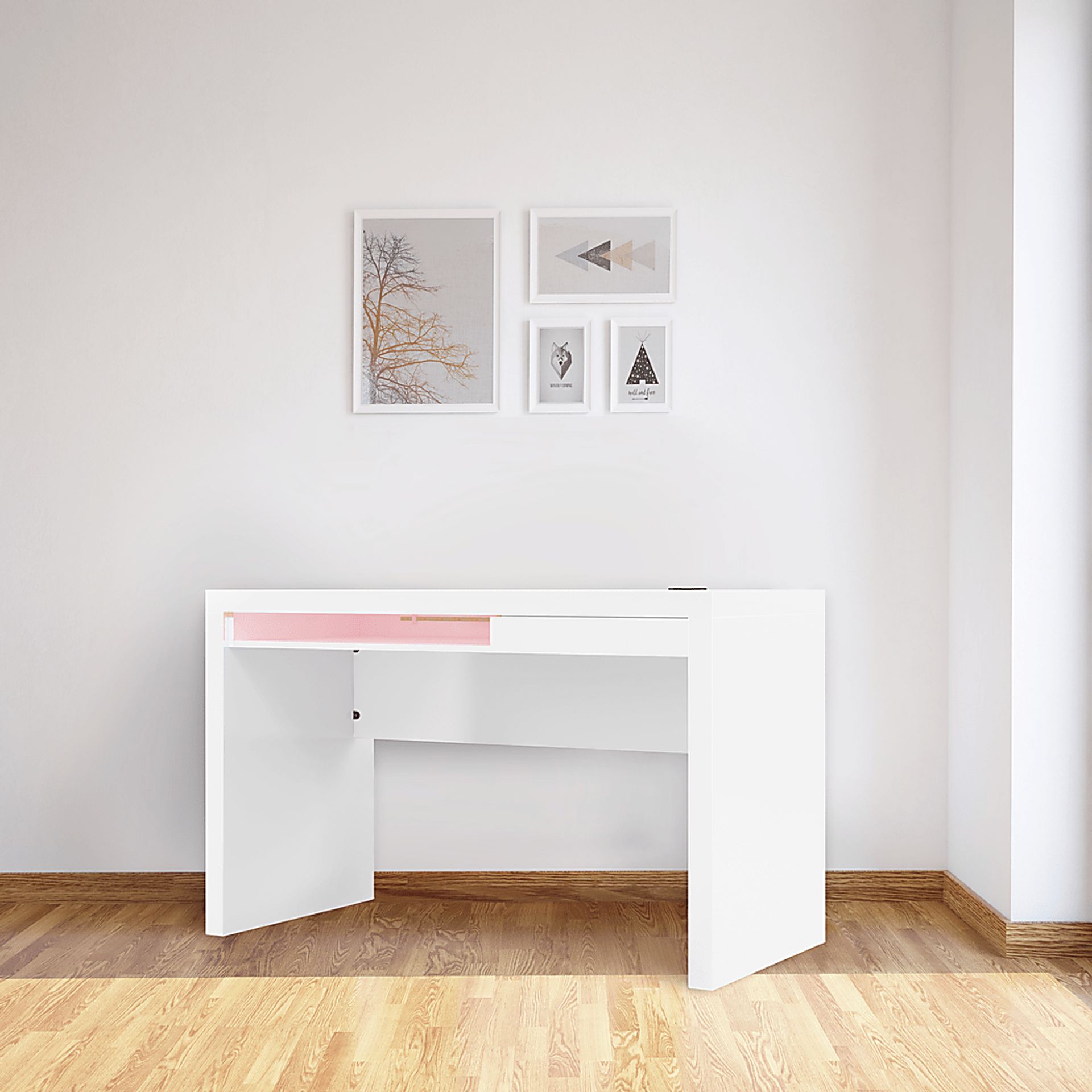 Ducatel White Desk - Image 9