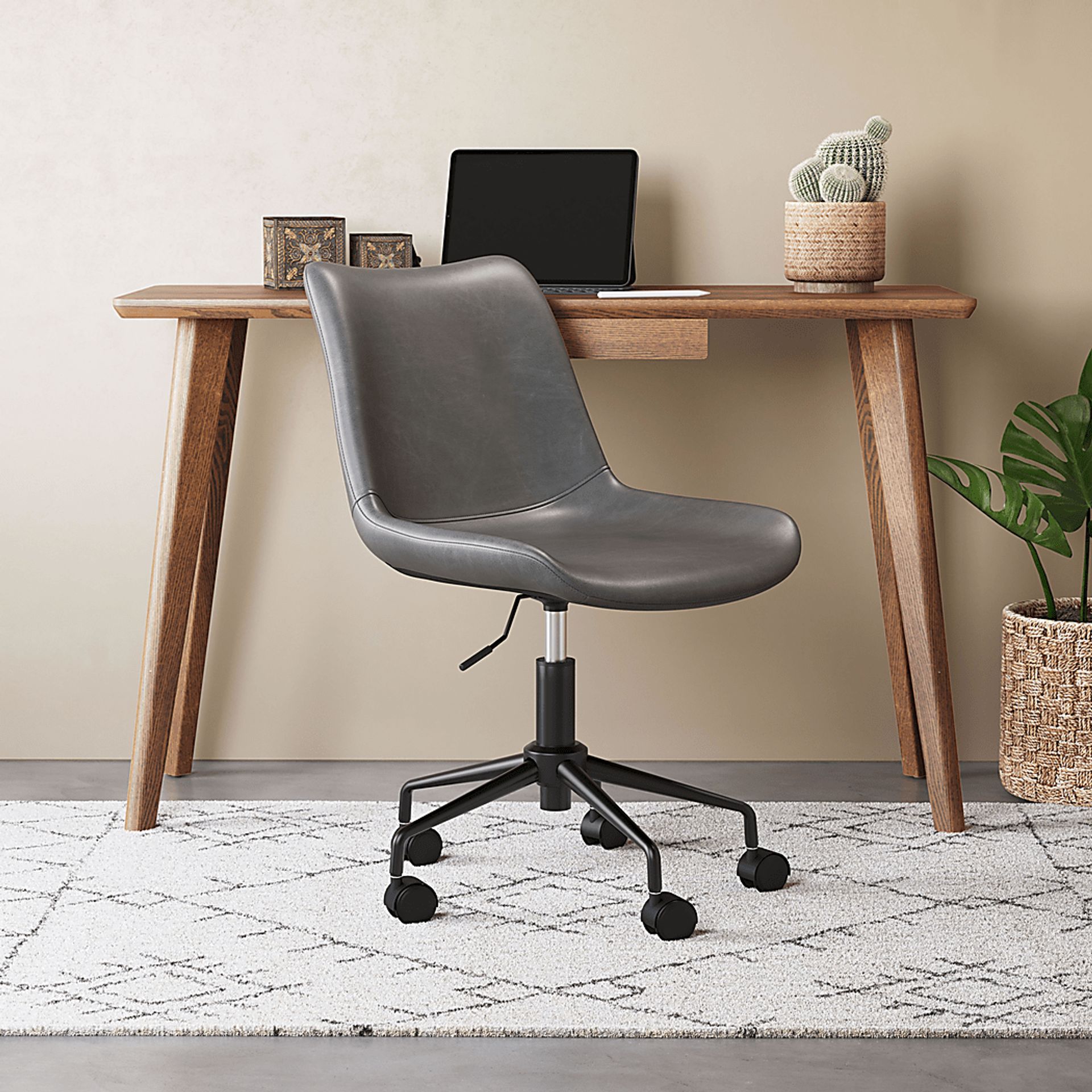 Duckney Gray Office Chair - Image 6