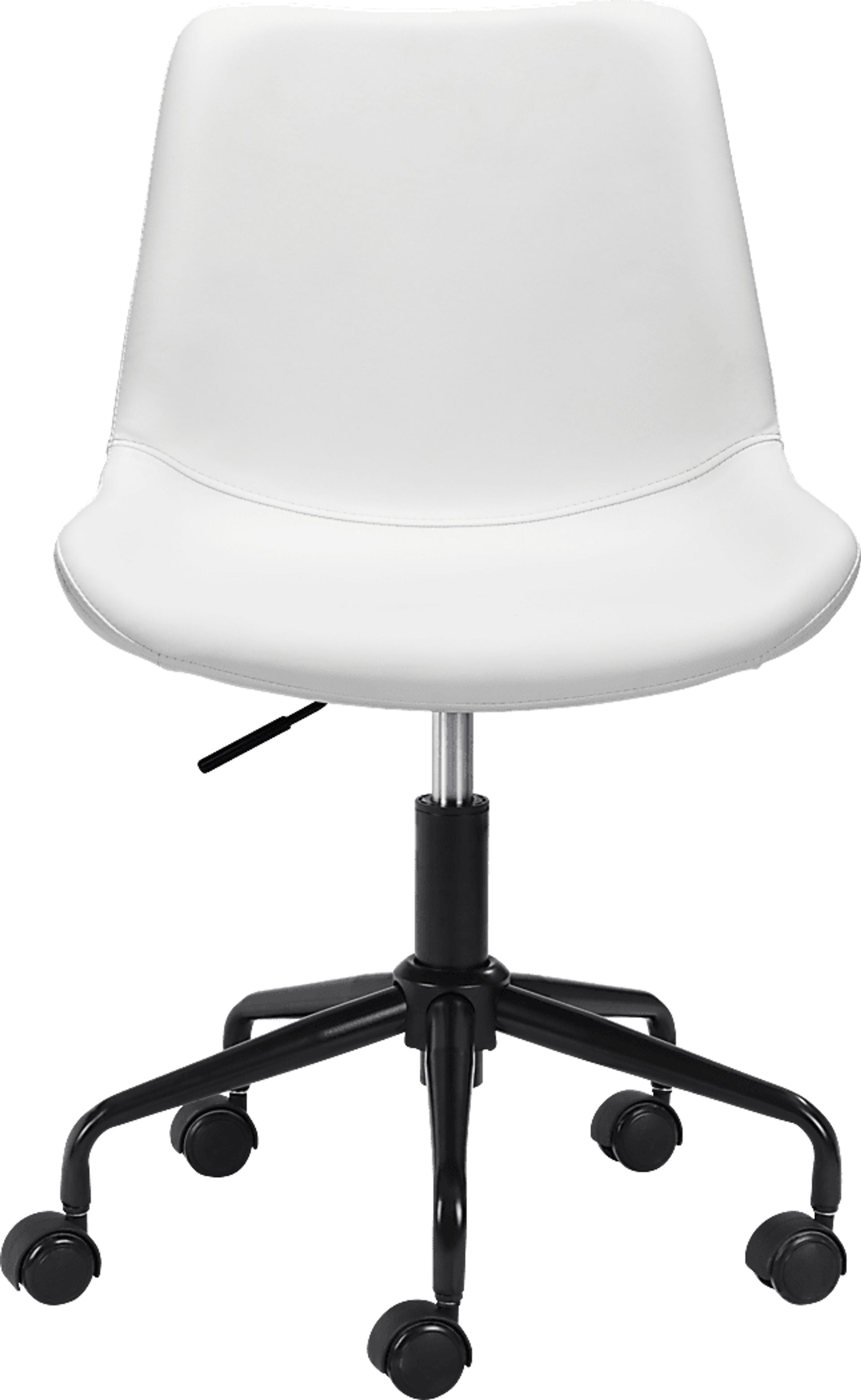 Duckney White Office Chair - Image 3