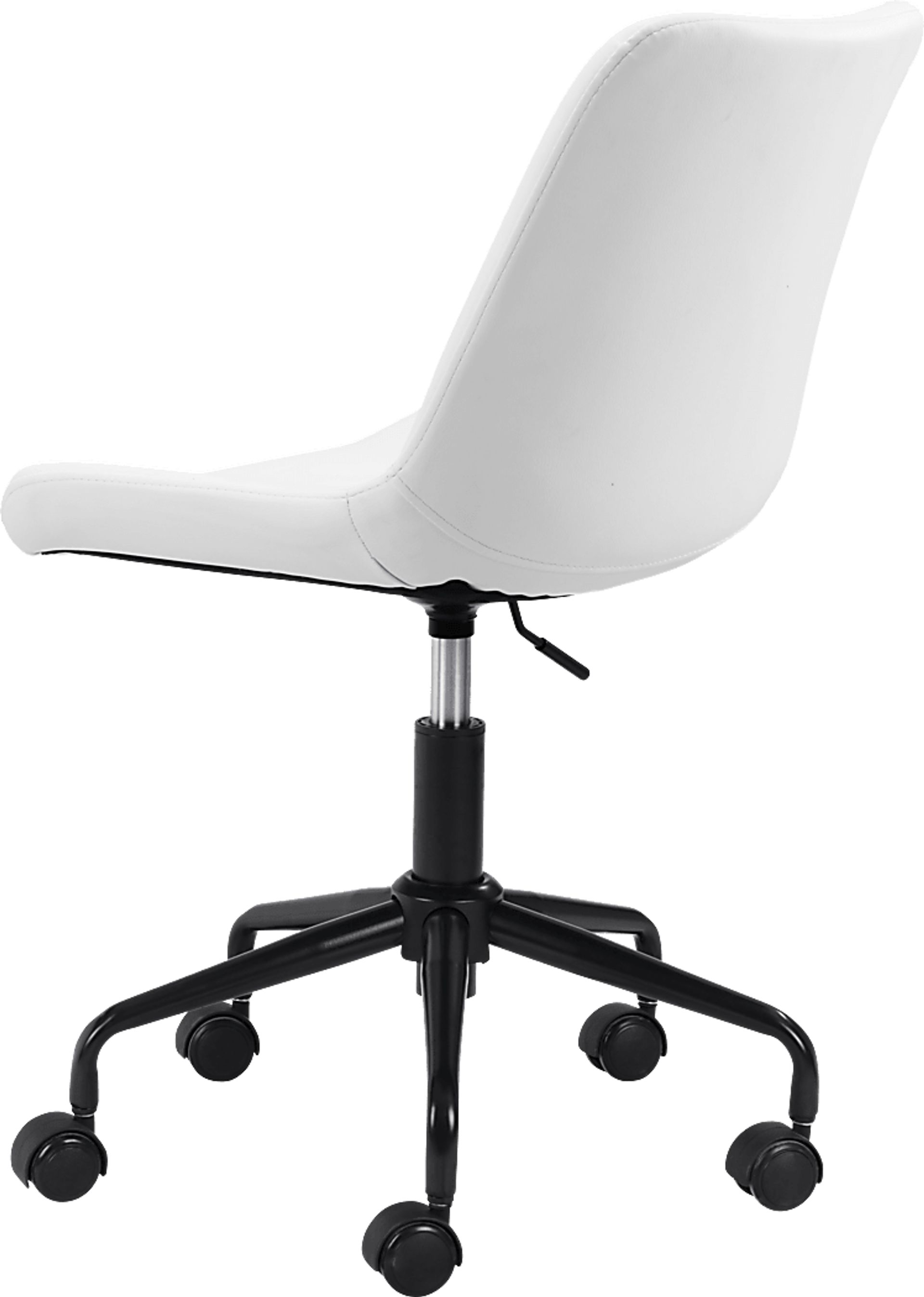 Duckney White Office Chair - Image 5