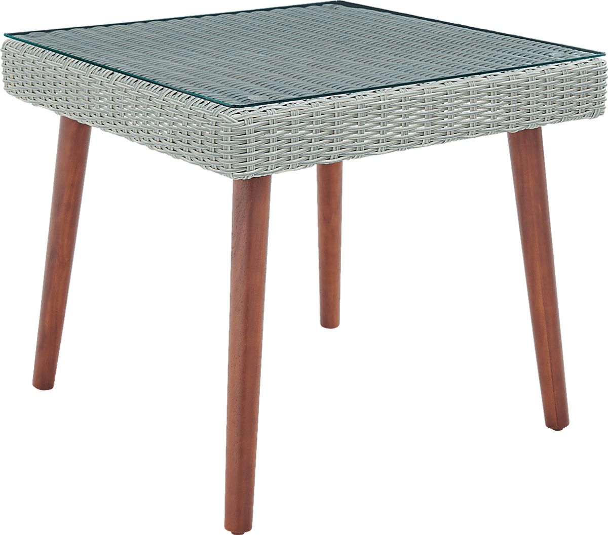 Deupree II Light Gray Outdoor Coffee Table Rooms to Go