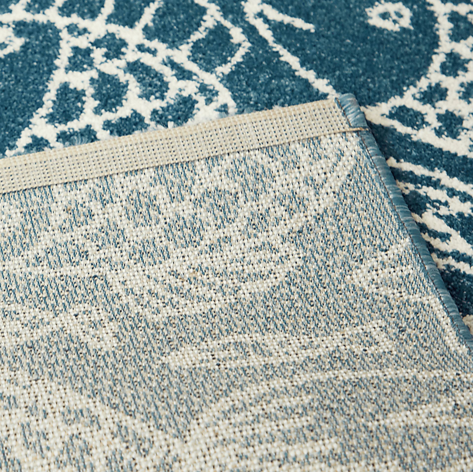 Dulaine Blue 5'3 x 7' Rug - Image 3