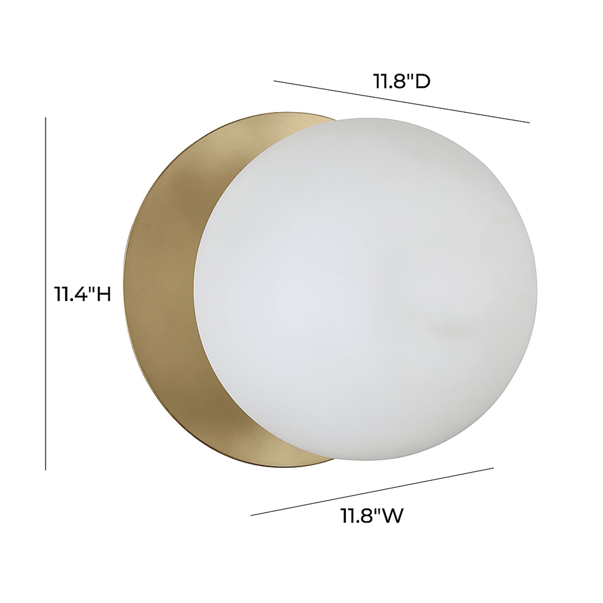 Dulbi Brass Wall Scone - Image 5