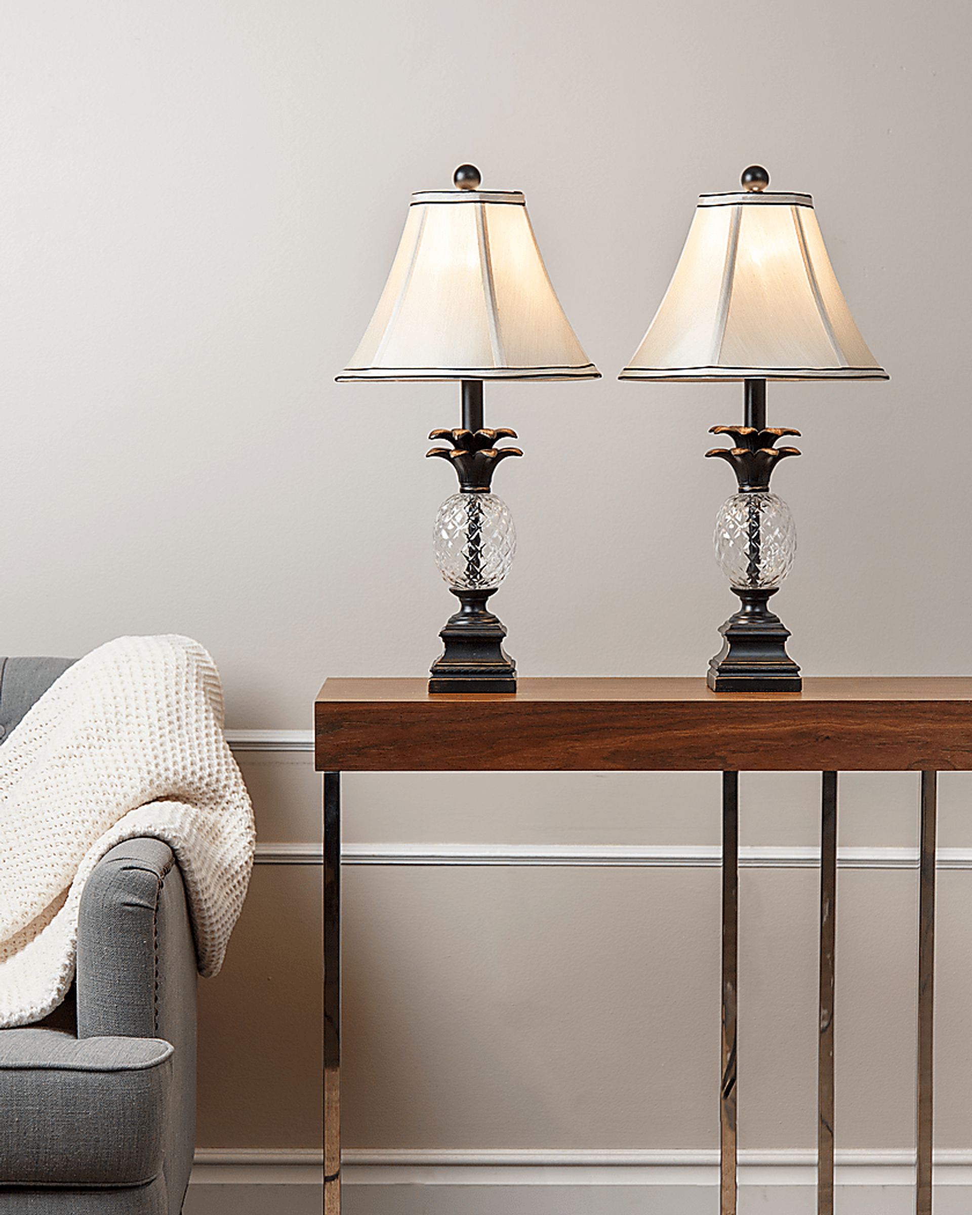 Dulciana Bronze Lamp, Set of 2 - Image 3