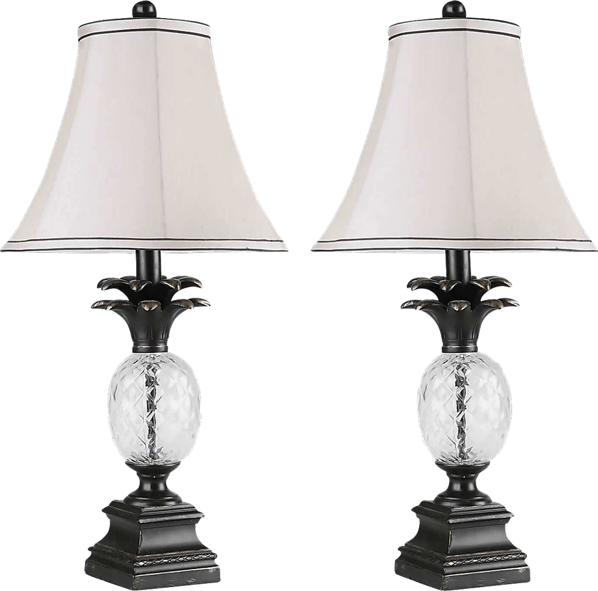 Dulciana Bronze Lamp, Set of 2 - Image 1