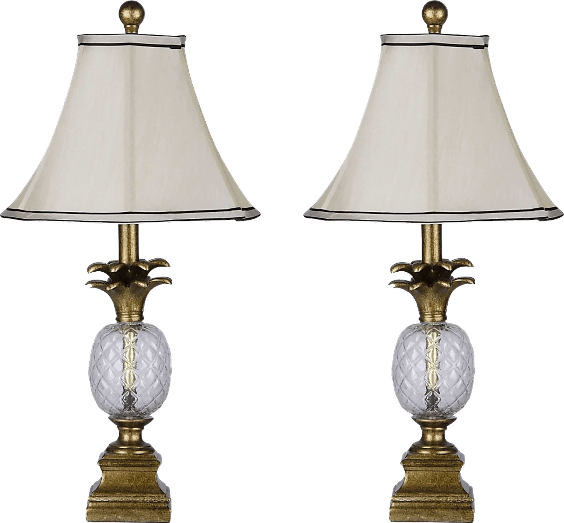 Dulciana Gold Lamp, Set of 2 - Image 1