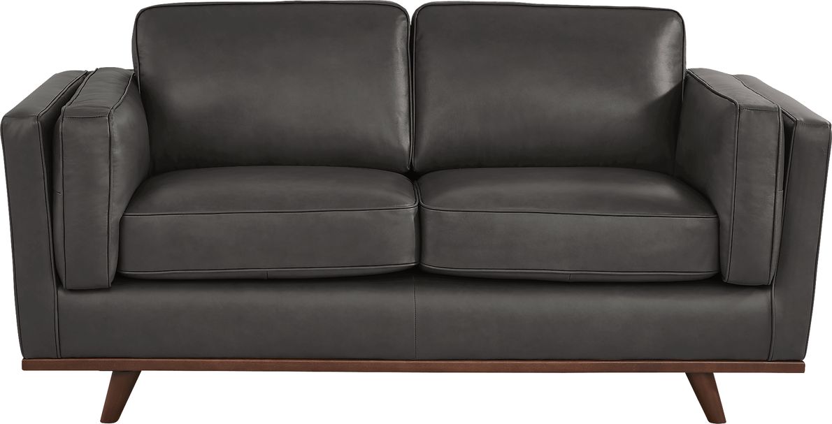 Duluth Leather Loveseat
