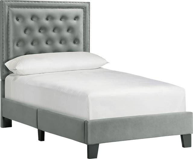 Dulverton Gray Twin Bed - Thumbnail - Image 1