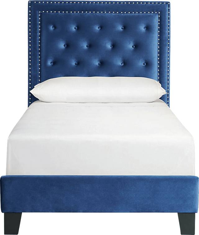 Dulverton Navy Twin Bed - Thumbnail - Image 2
