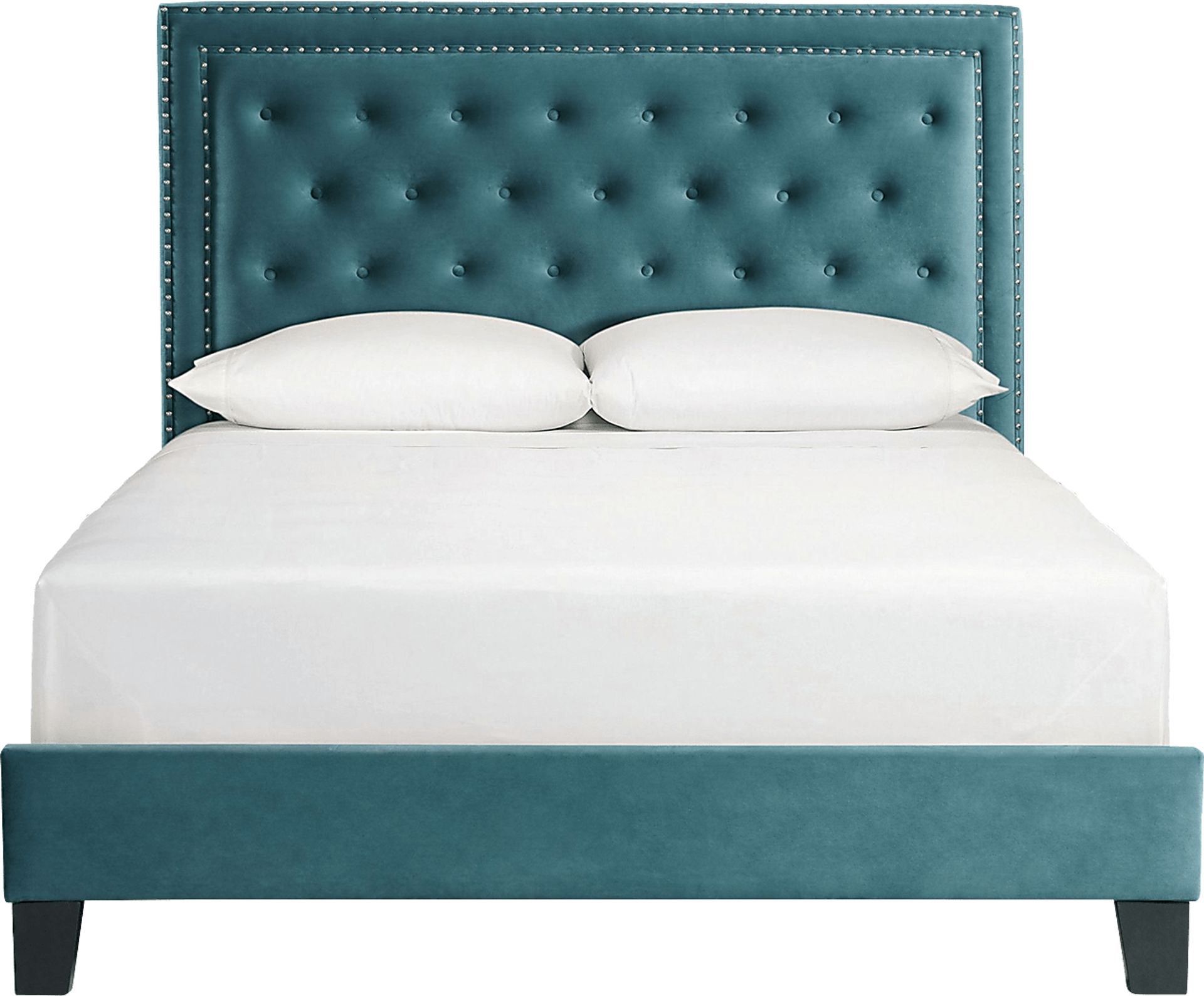 Dulverton Teal Queen Bed - Image 2