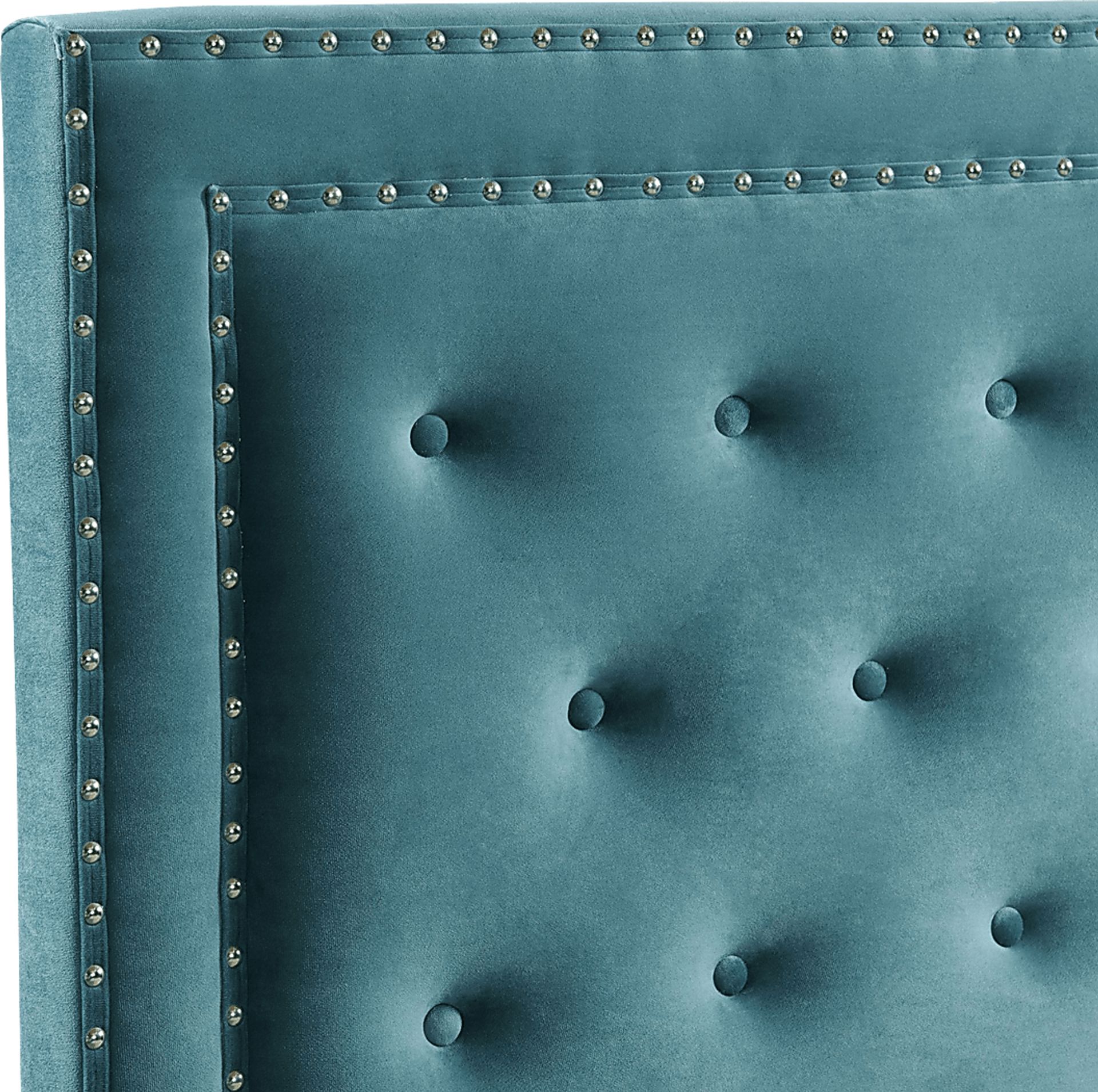 Dulverton Teal Queen Bed - Image 3