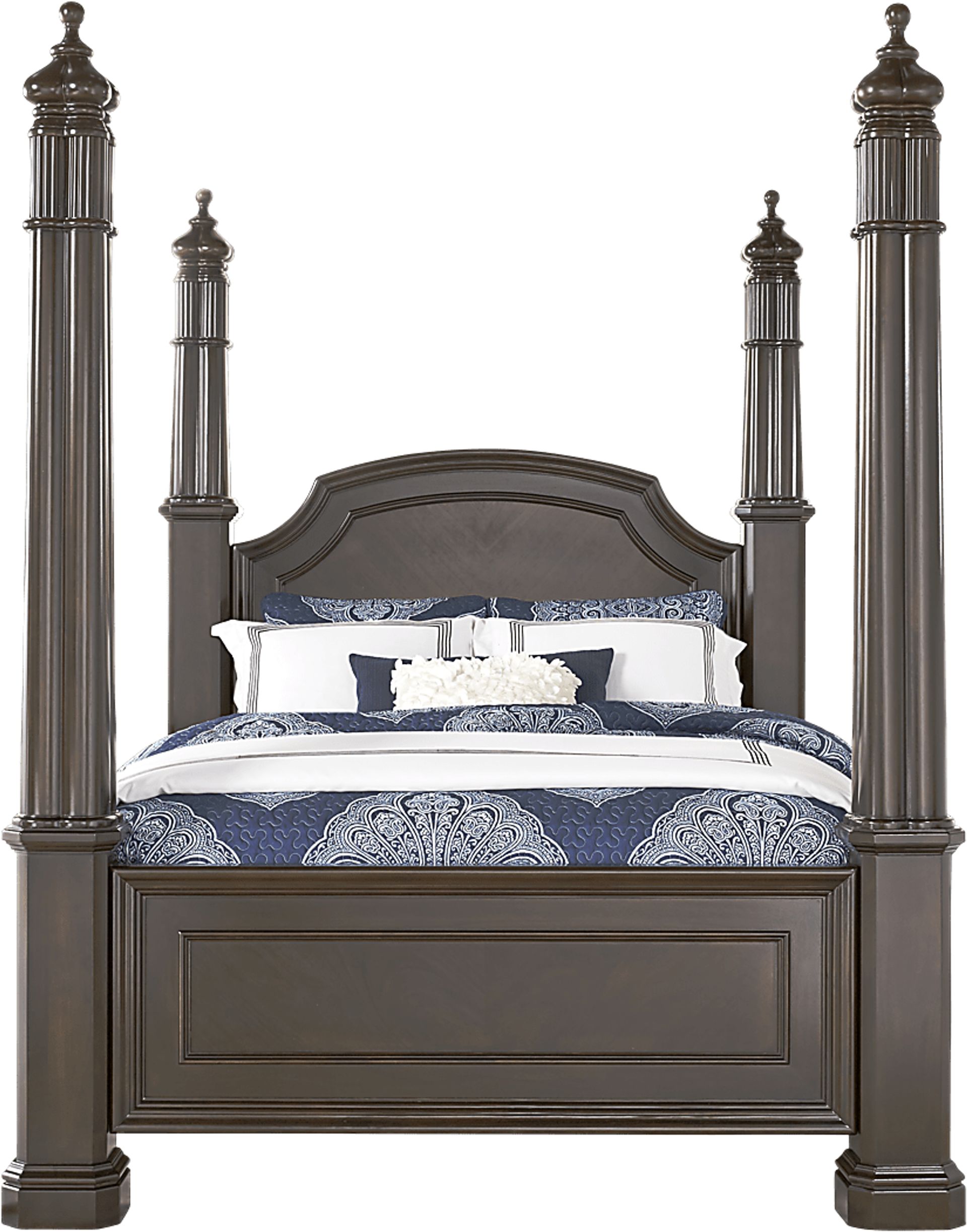 Dumont 3 Pc King High Poster Bed - Image 1