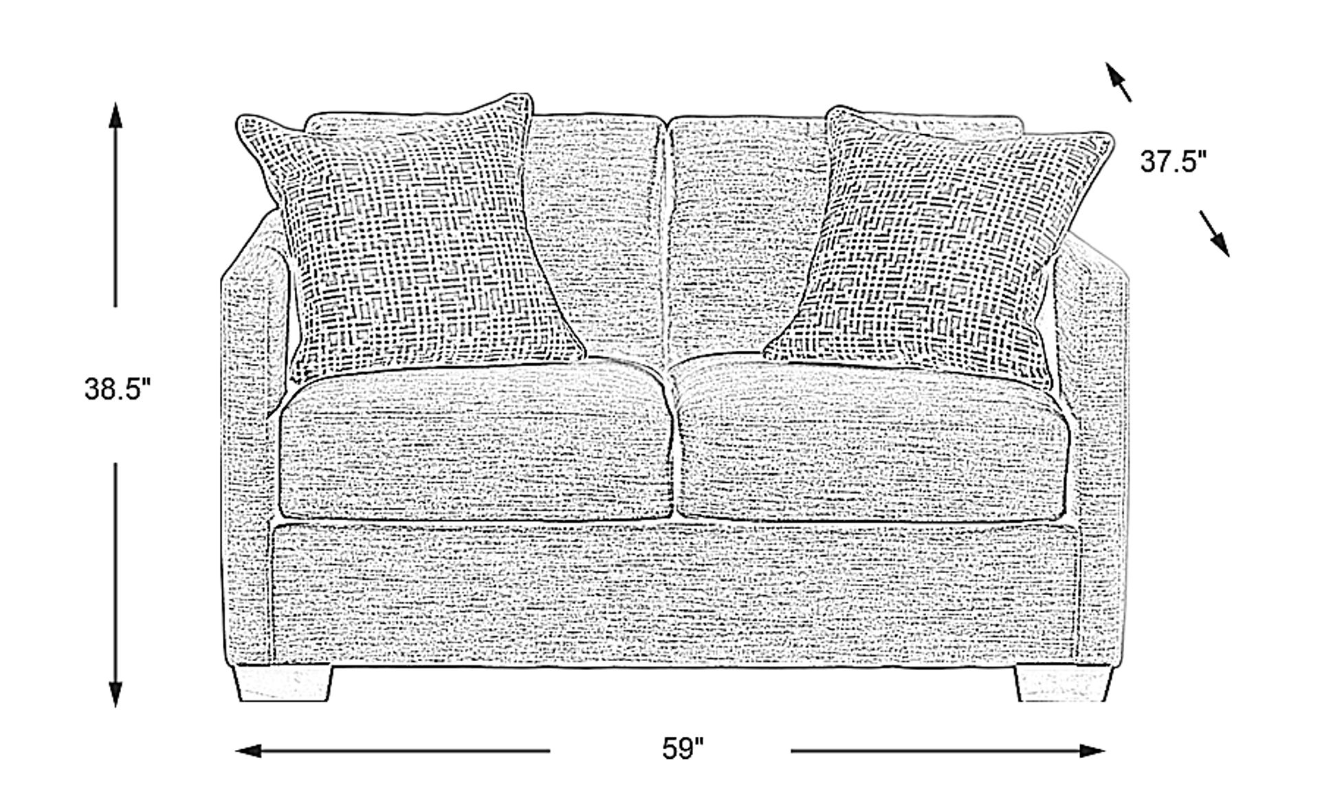 Dimension Image. Please refer to the Dimension Tab on this page for dimension details.