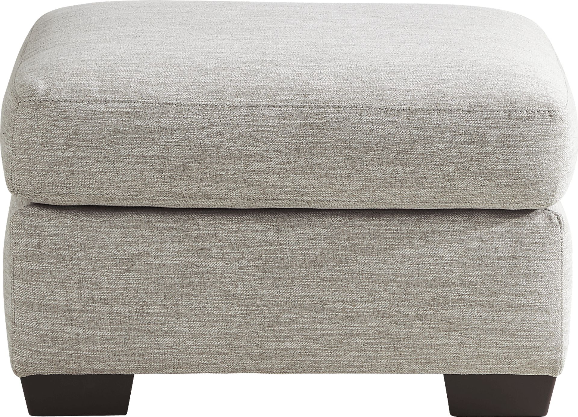 Dumont Place Light Gray Ottoman - Image 2
