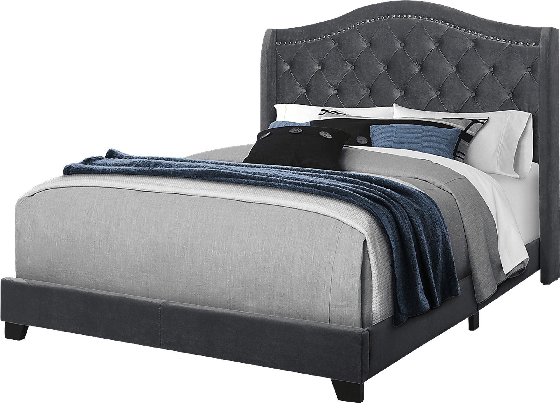 Dunalie Gray Queen Bed - Image 1